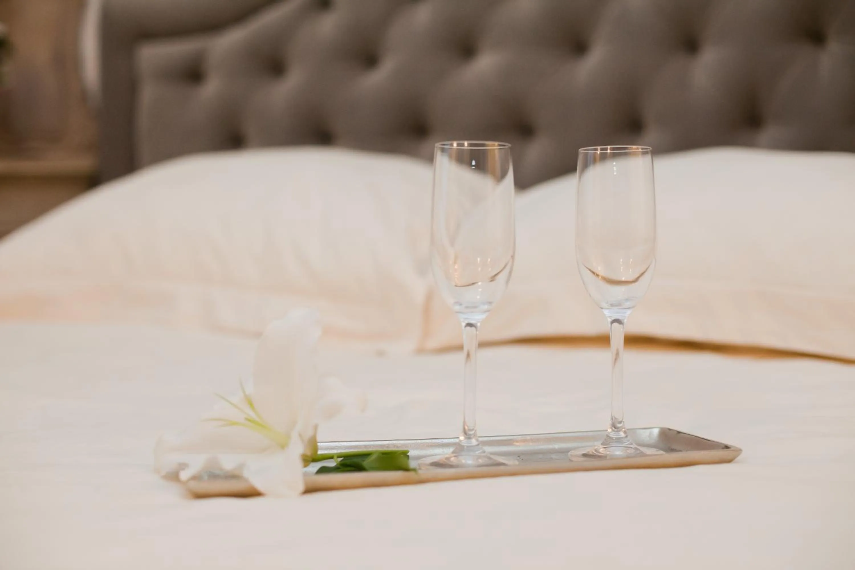 Bed in Dworek Bukowy Park