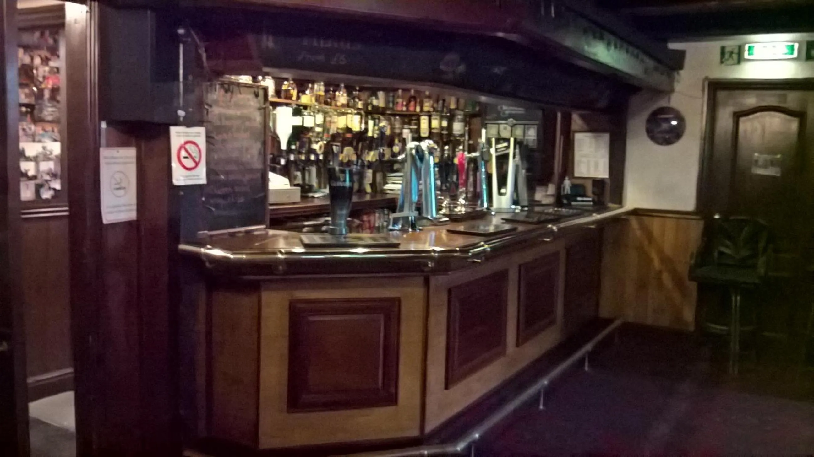 Lounge or bar in Rhymney House hotel