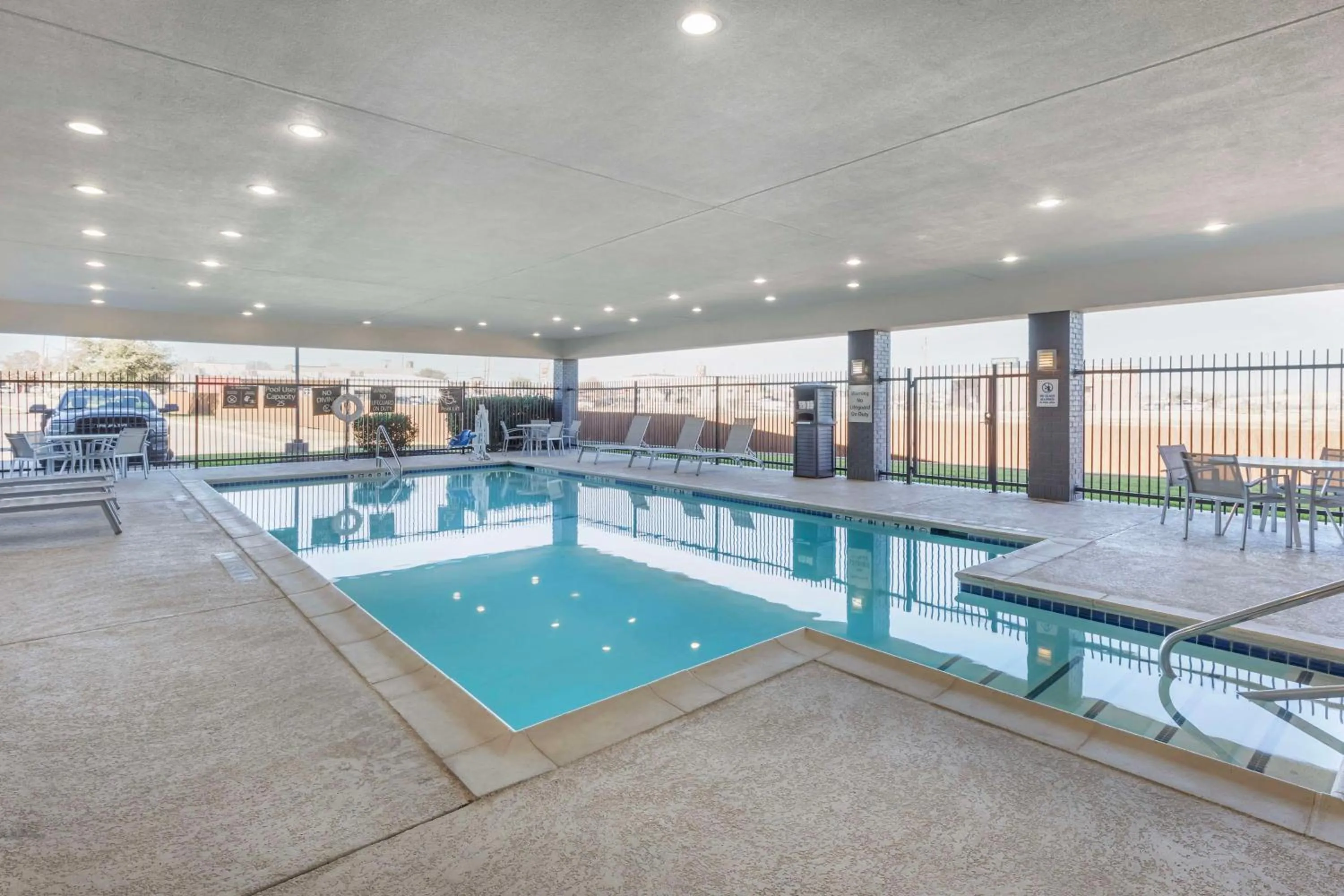 Pool view in Best Western Plus Stephenville Inn