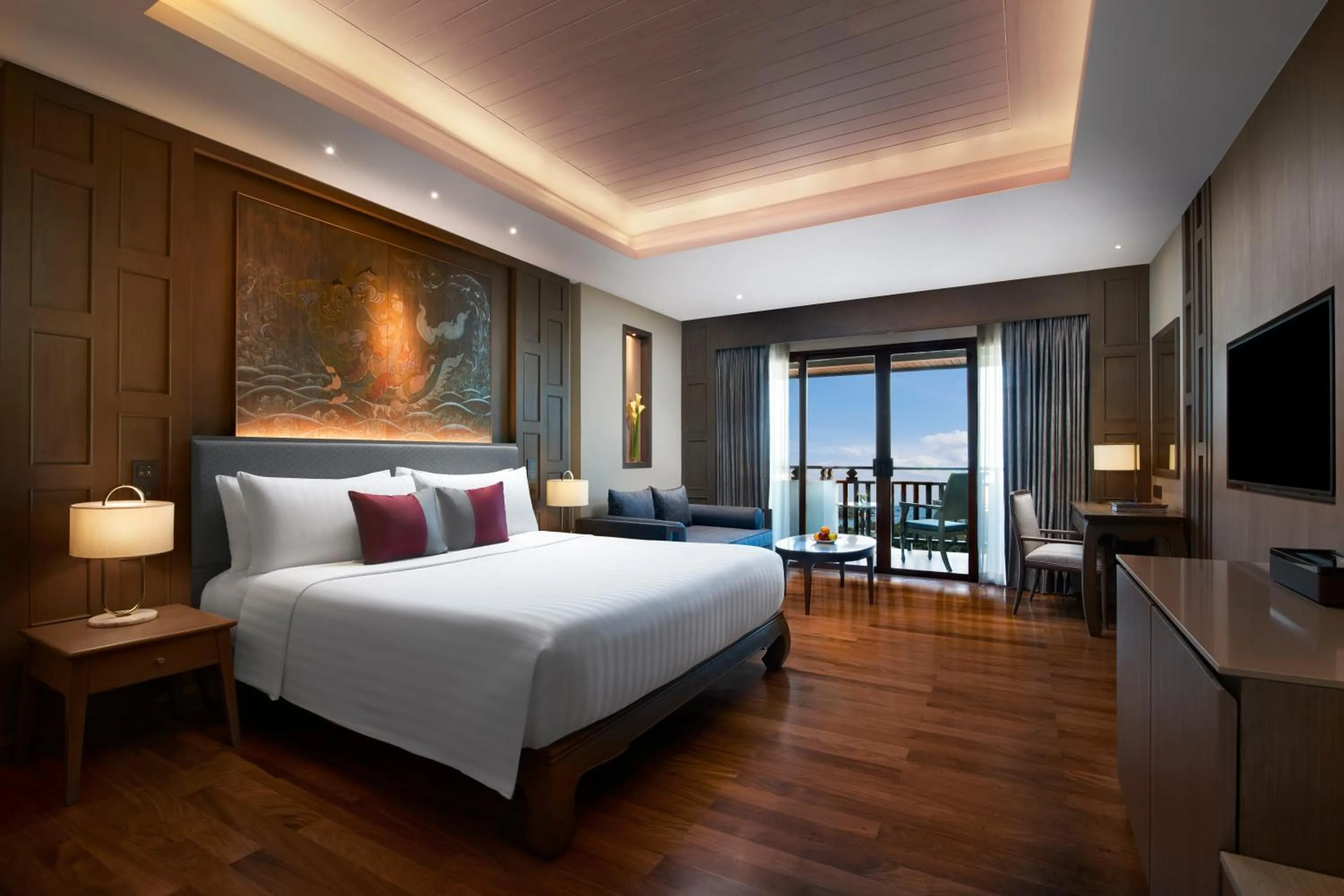 Bedroom, Bed in Amari Vogue Krabi