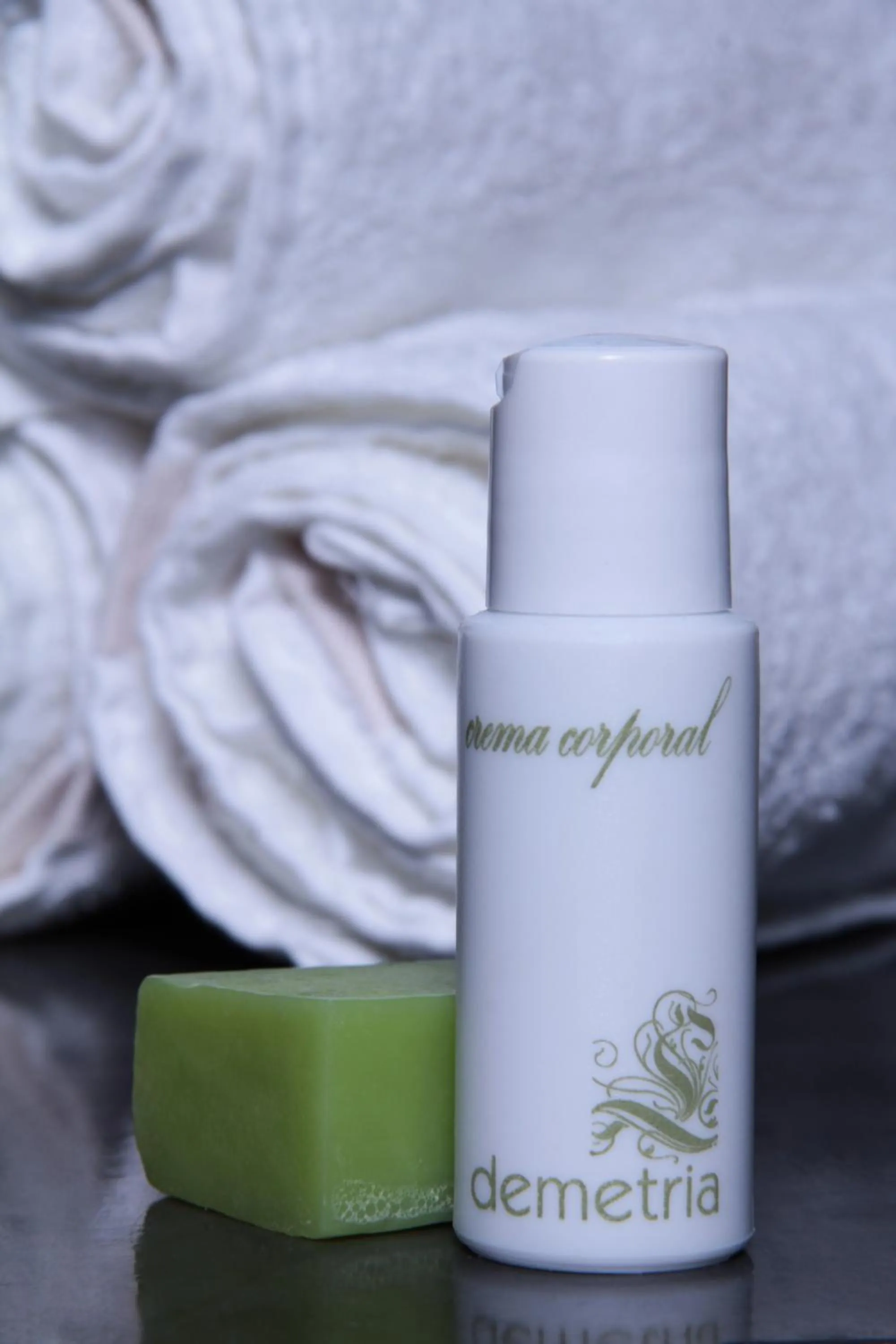 Bathroom in Demetria Hotel