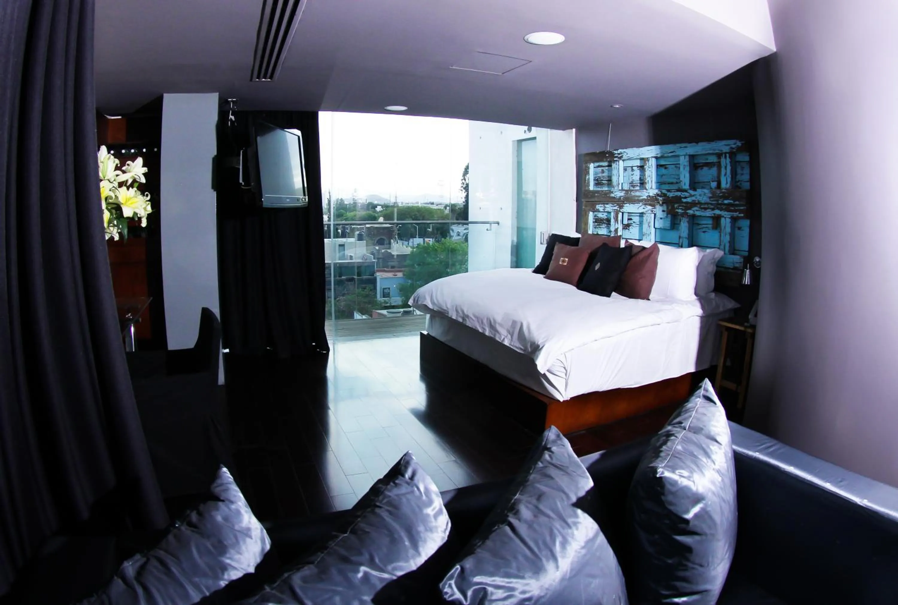 Bed in Demetria Hotel