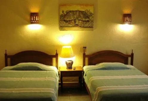 Bed in Hotel Real Del Mayab