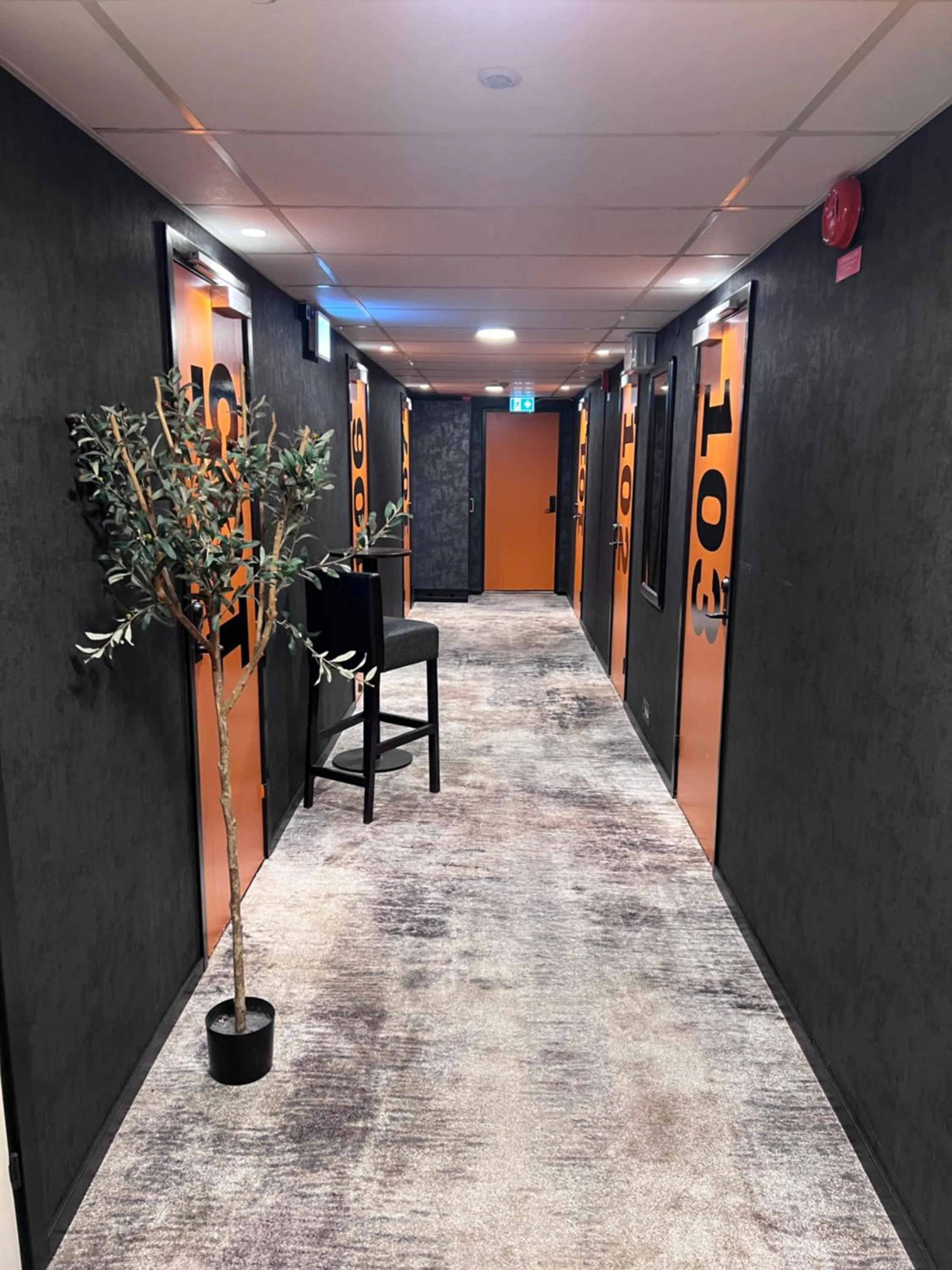 Floor plan in Beach House Ystad