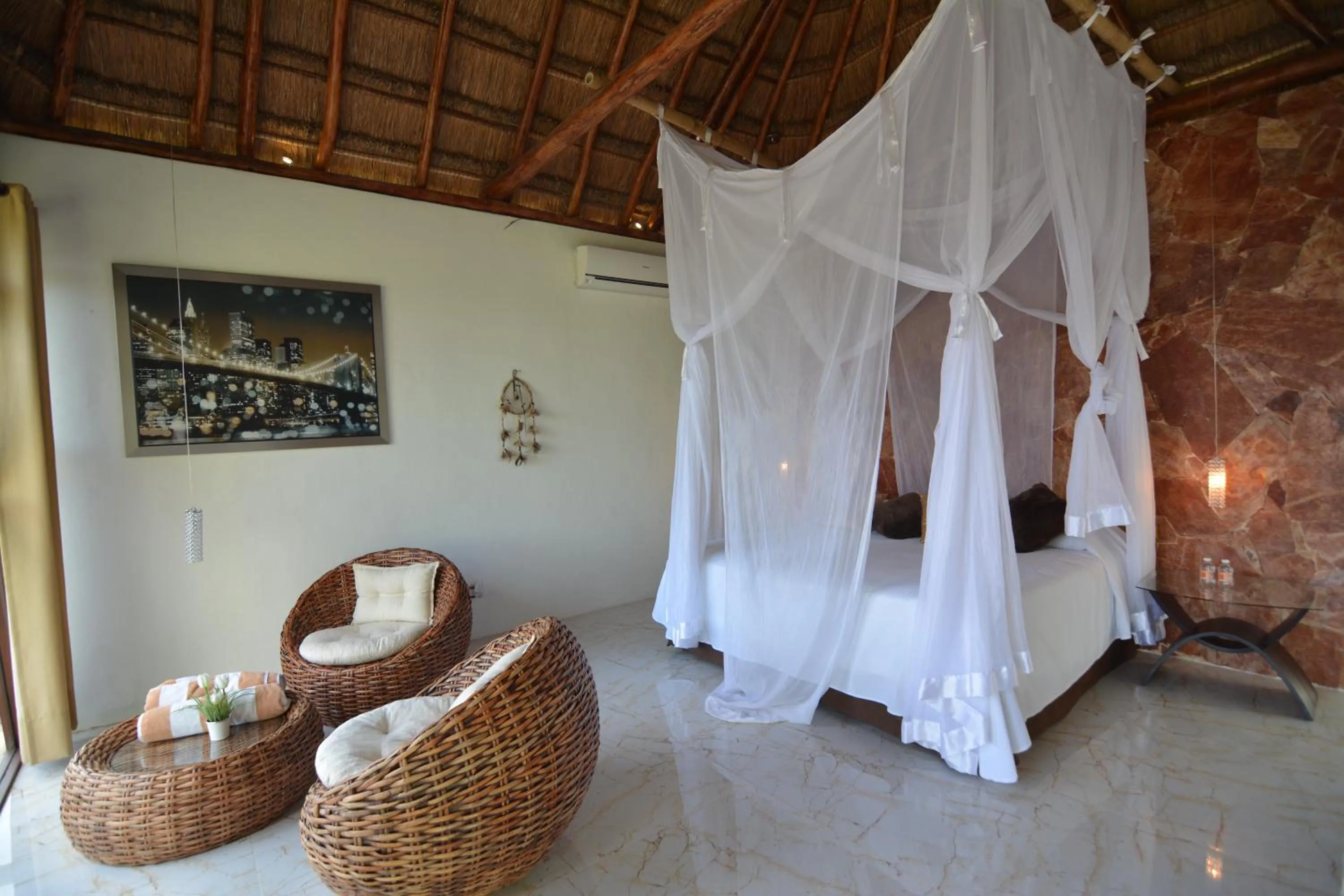 Living room in Cabañas Luxury con Lagoon Club - Adults Only