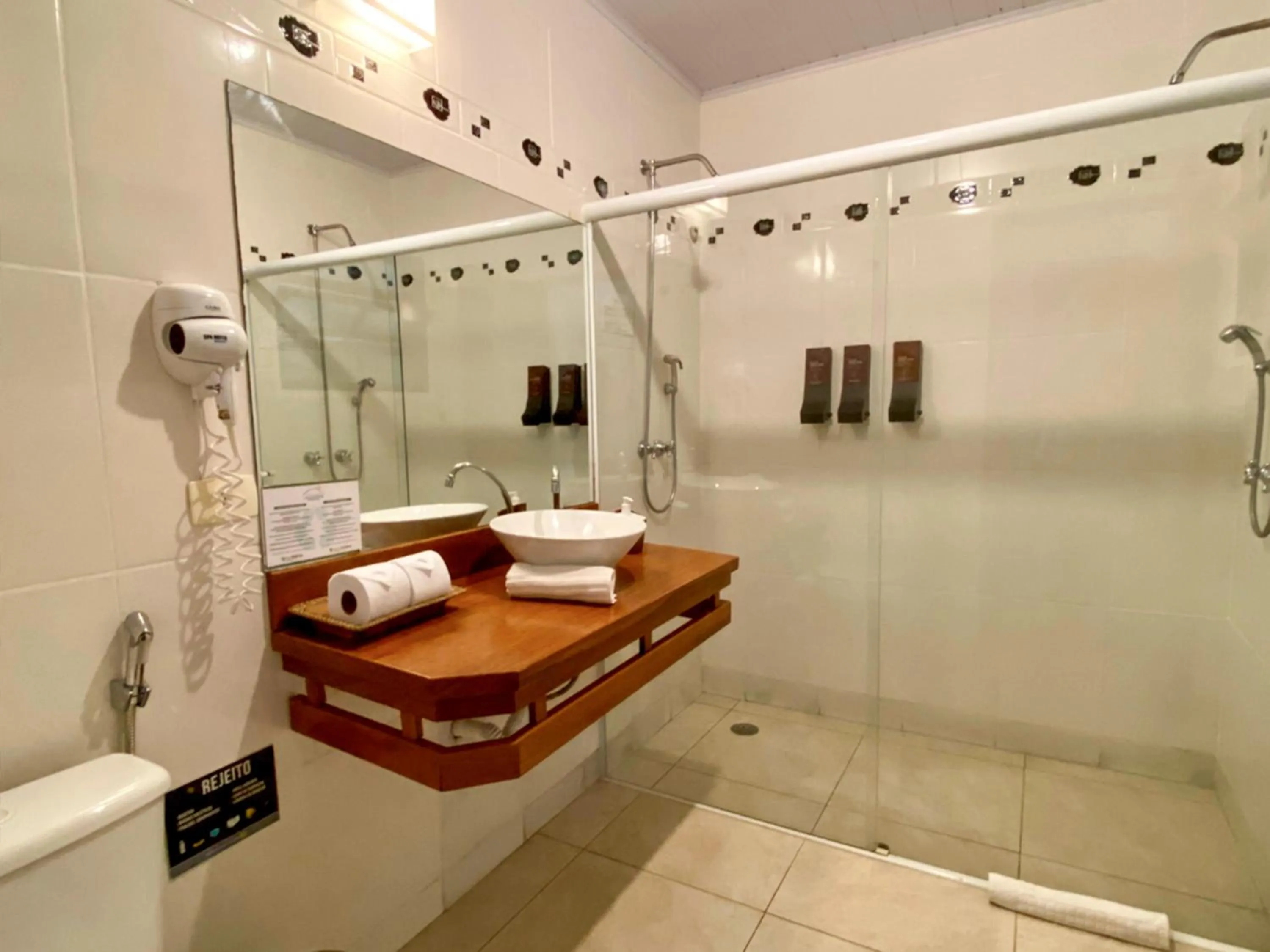 Bathroom in Ilha de Toque Toque Eco Hotel