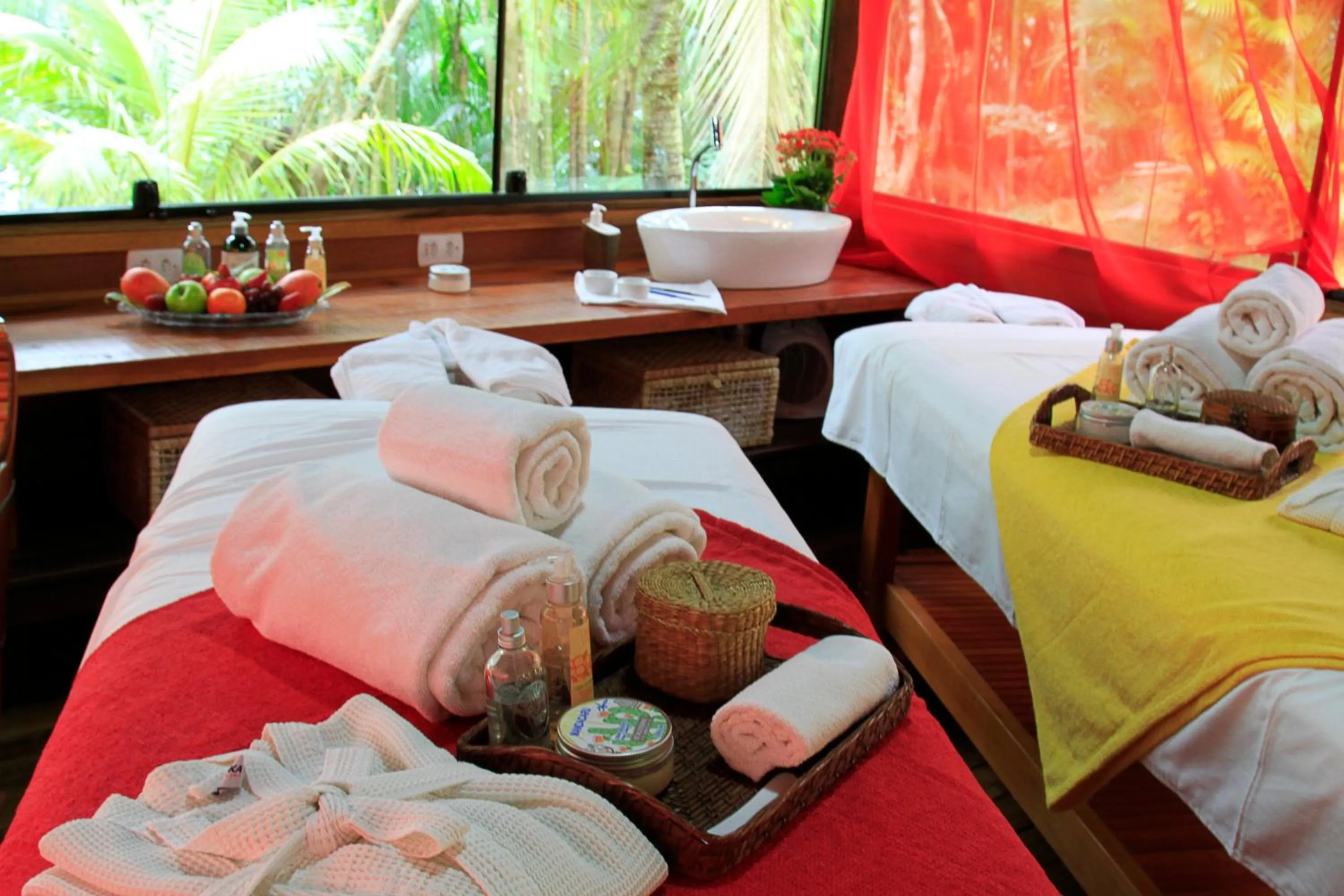 Spa and wellness centre/facilities, Bed in Ilha de Toque Toque Eco Hotel