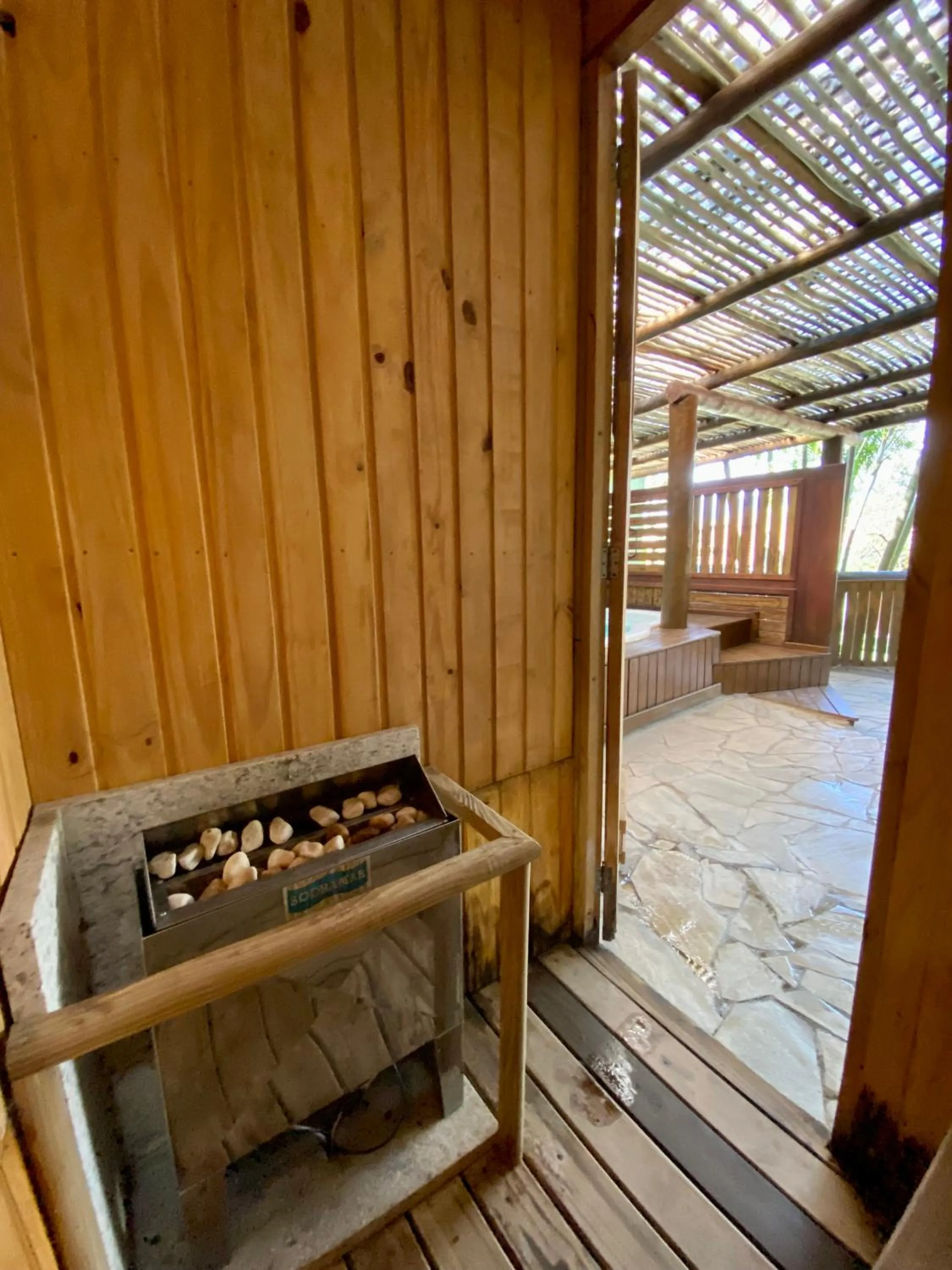 Sauna in Ilha de Toque Toque Eco Hotel