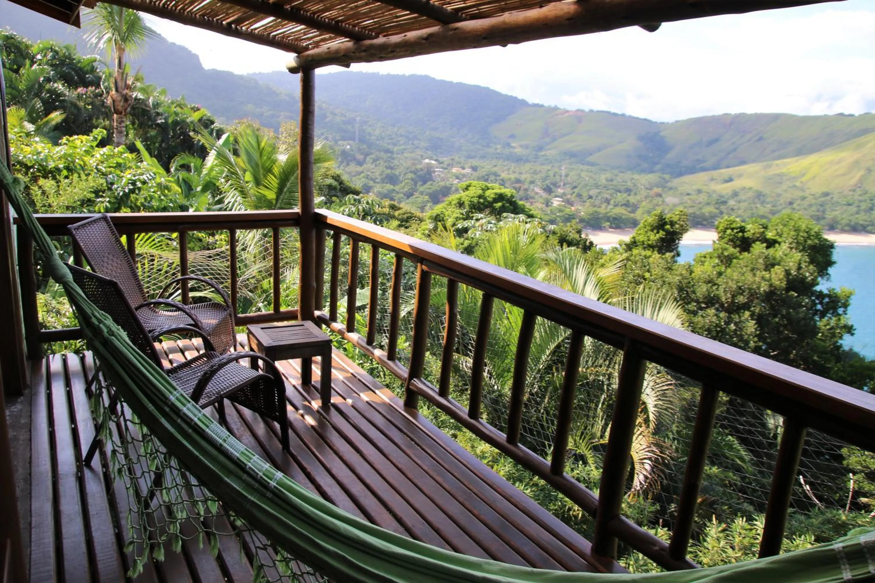 Balcony/Terrace in Ilha de Toque Toque Eco Hotel
