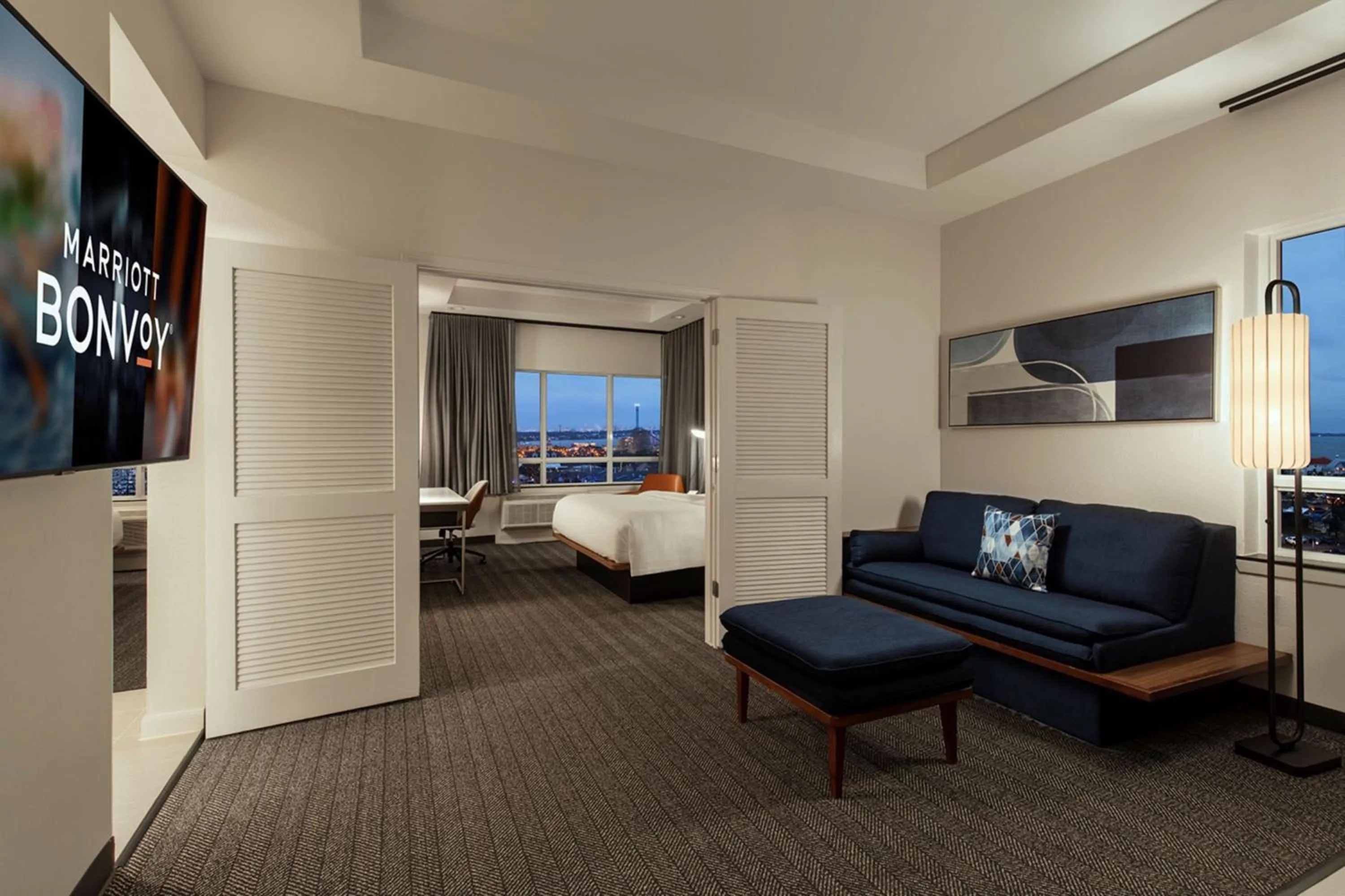 Bedroom, Bed in Courtyard by Marriott Houston Kemah