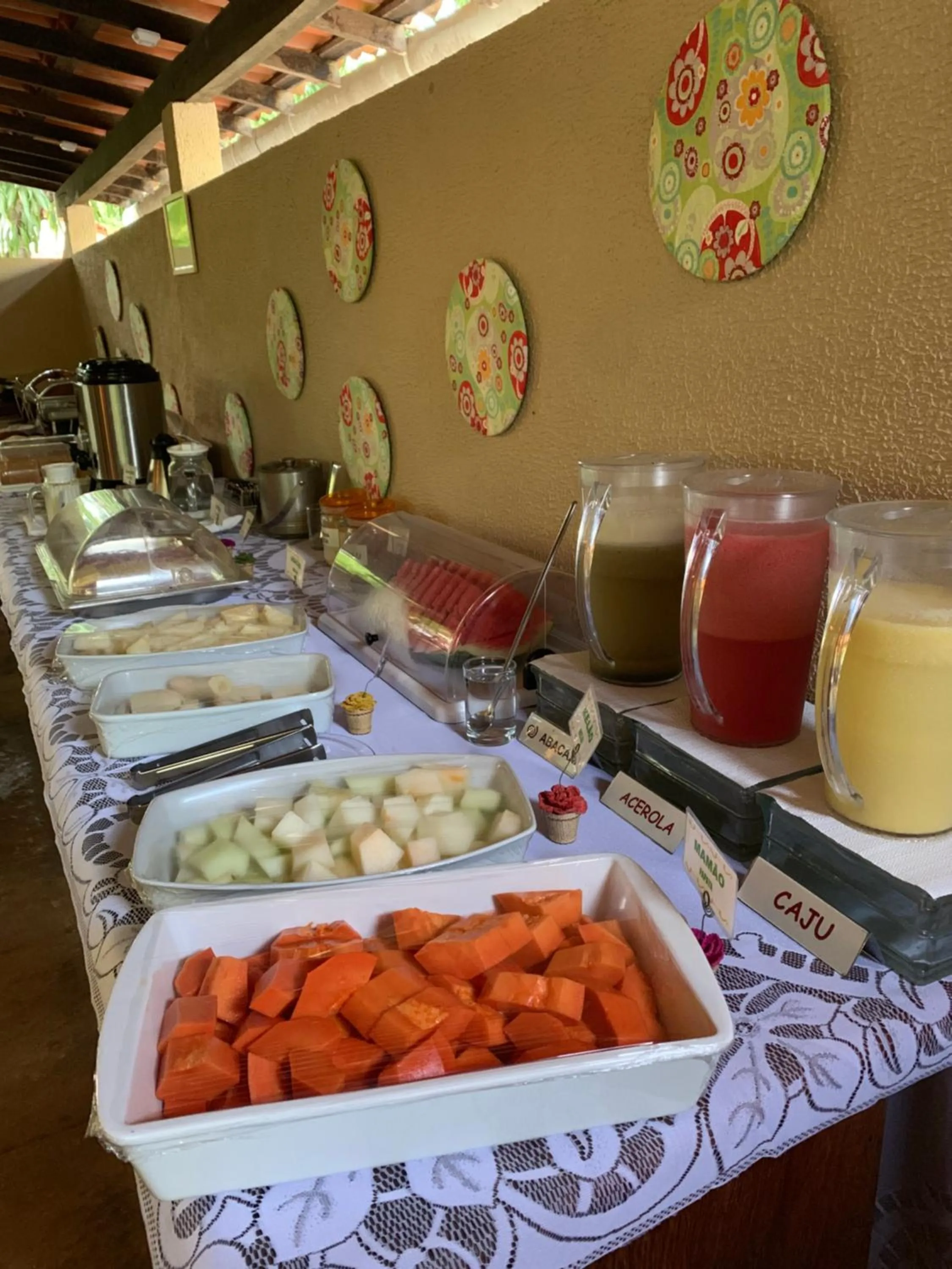 Breakfast in Pousada Do Rio Barreirinhas