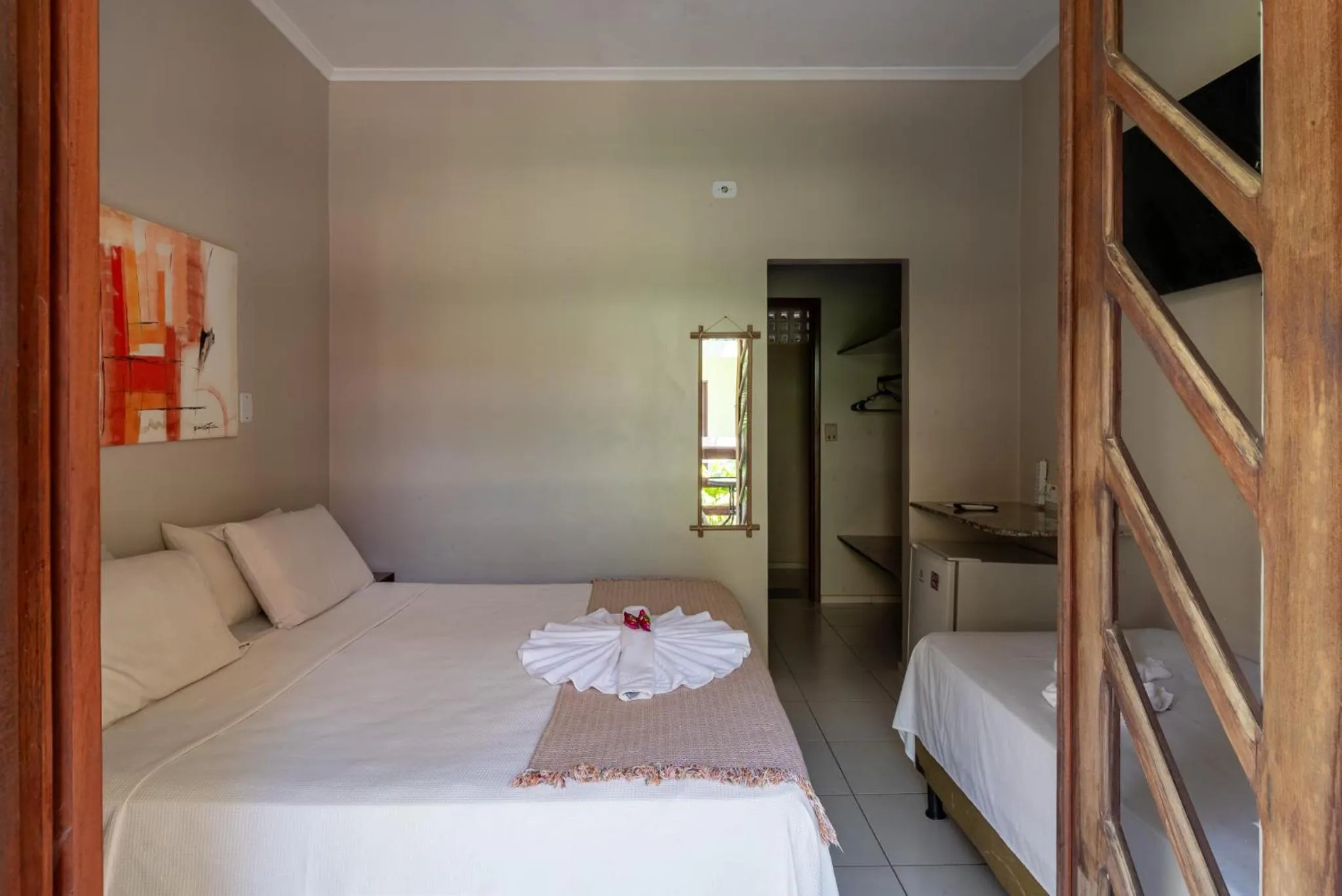 Bed in Pousada Do Rio Barreirinhas