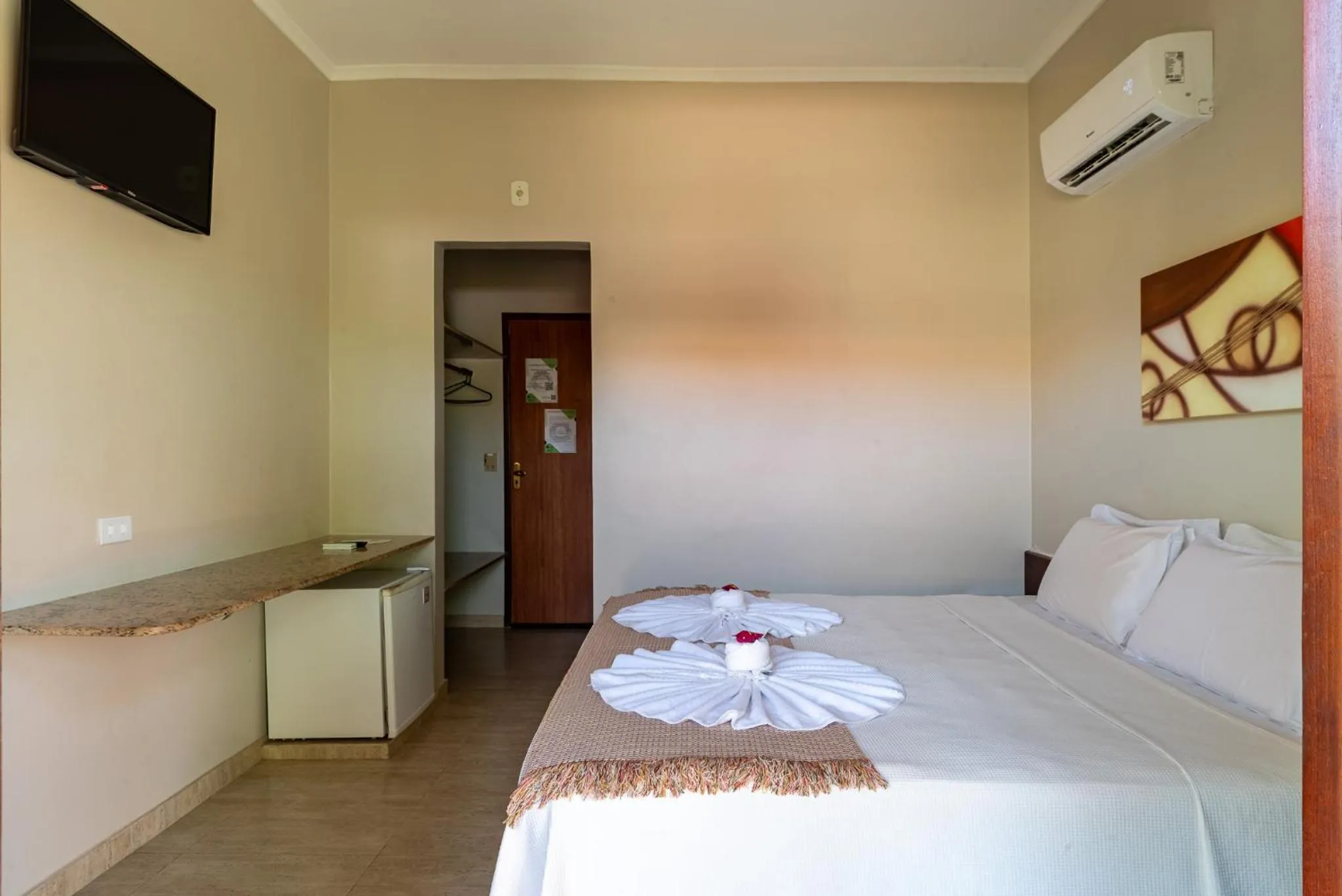 TV and multimedia, Bed in Pousada Do Rio Barreirinhas