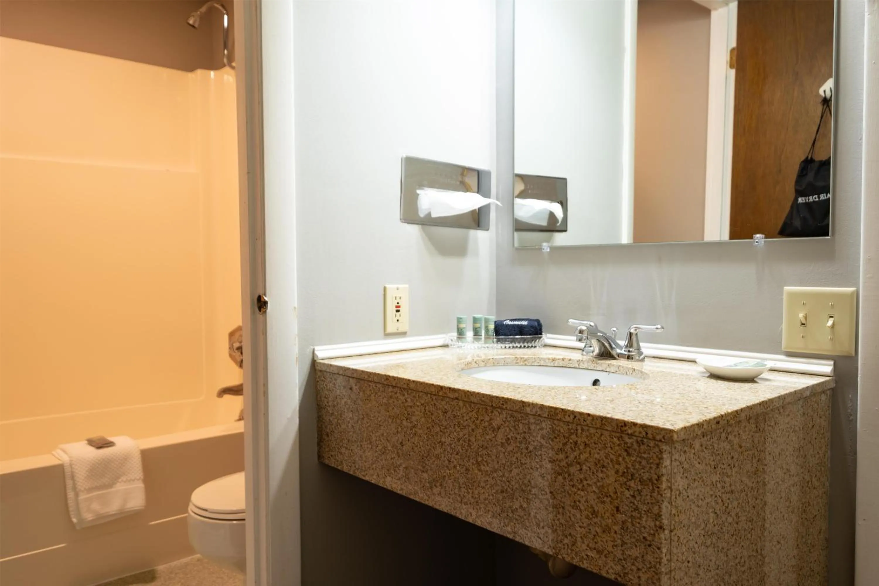 Bathroom in Fireside Inn and Suites Bangor