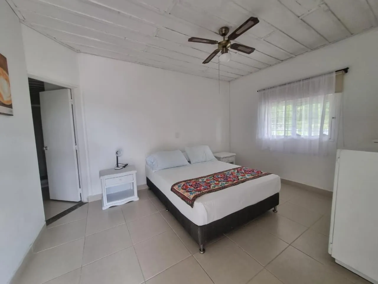 Bedroom, Bed in Hotel campestre La Floresta