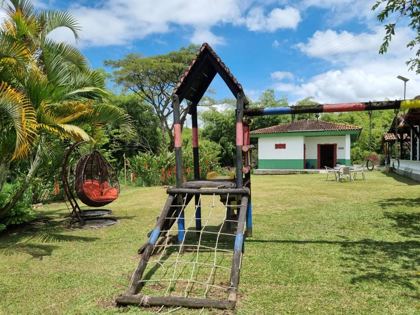 Children play ground in Hotel campestre La Floresta