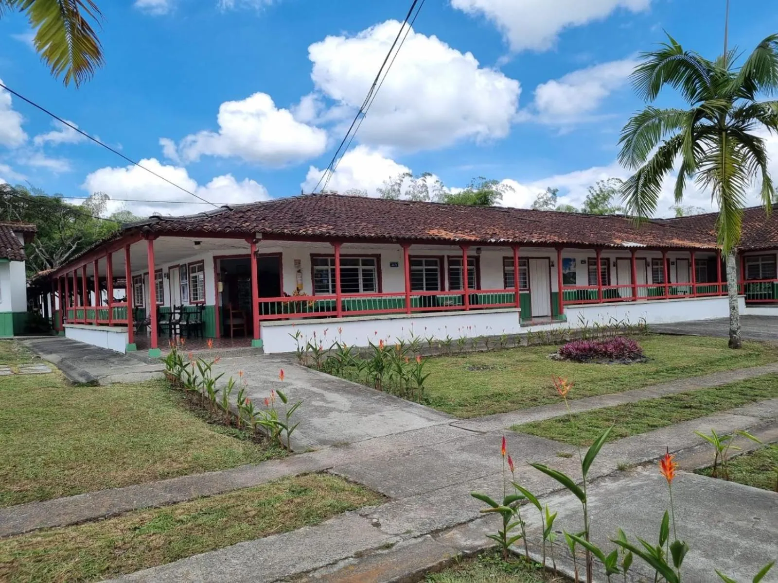 Facade/entrance in Hotel campestre La Floresta