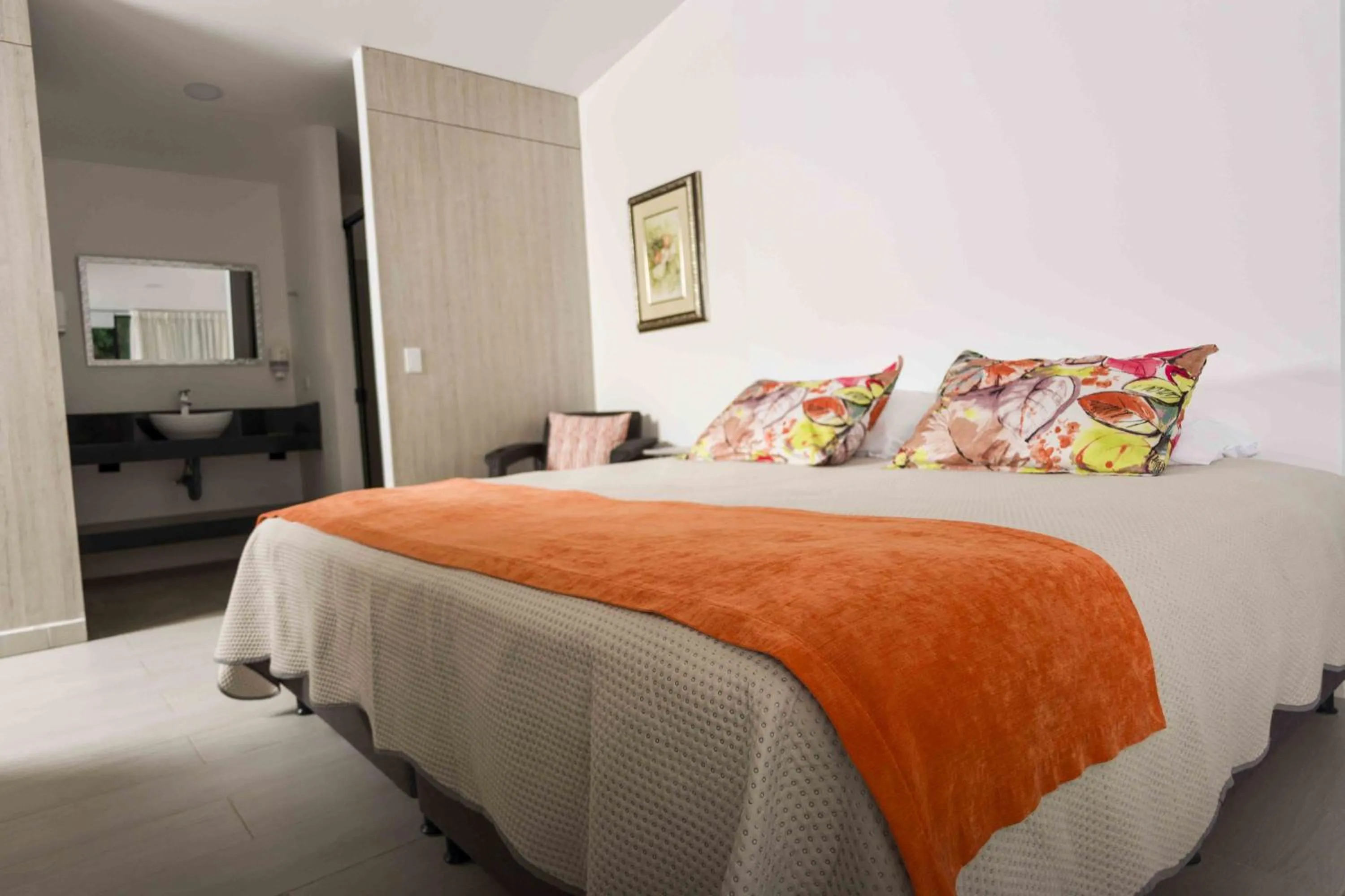 Bed in Hotel campestre La Floresta