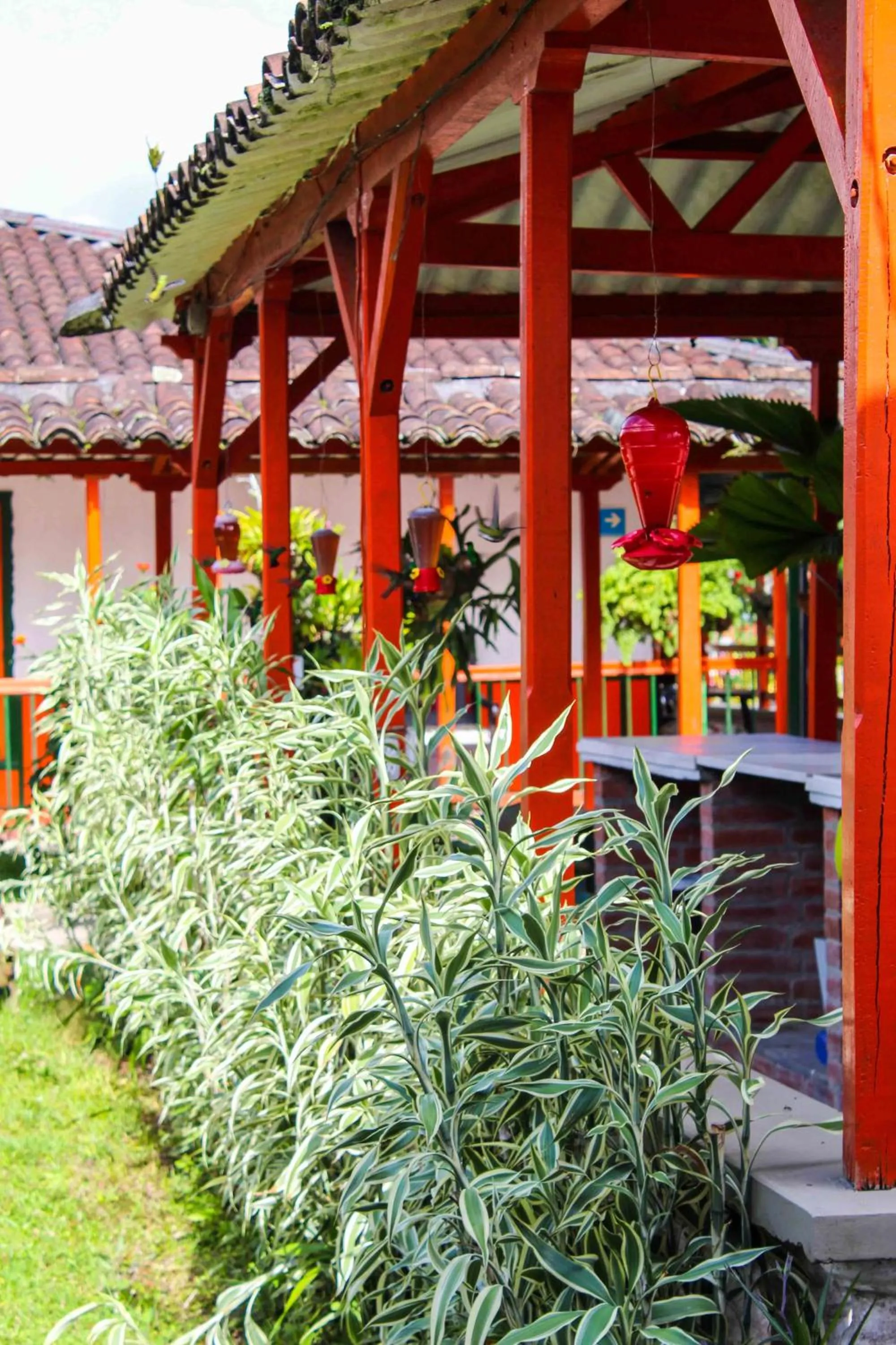 Property building in Hotel campestre La Floresta