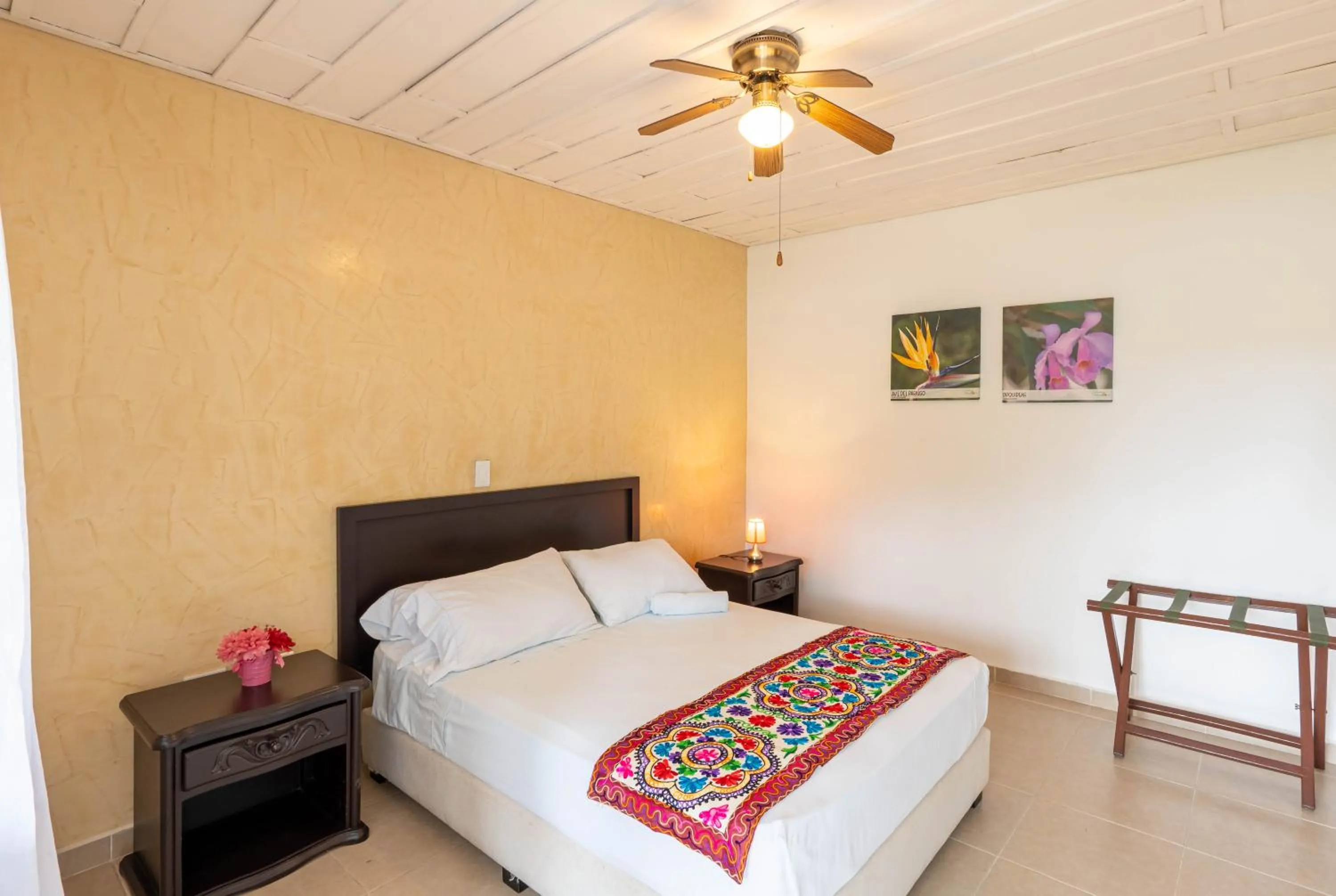 Bed in Hotel campestre La Floresta