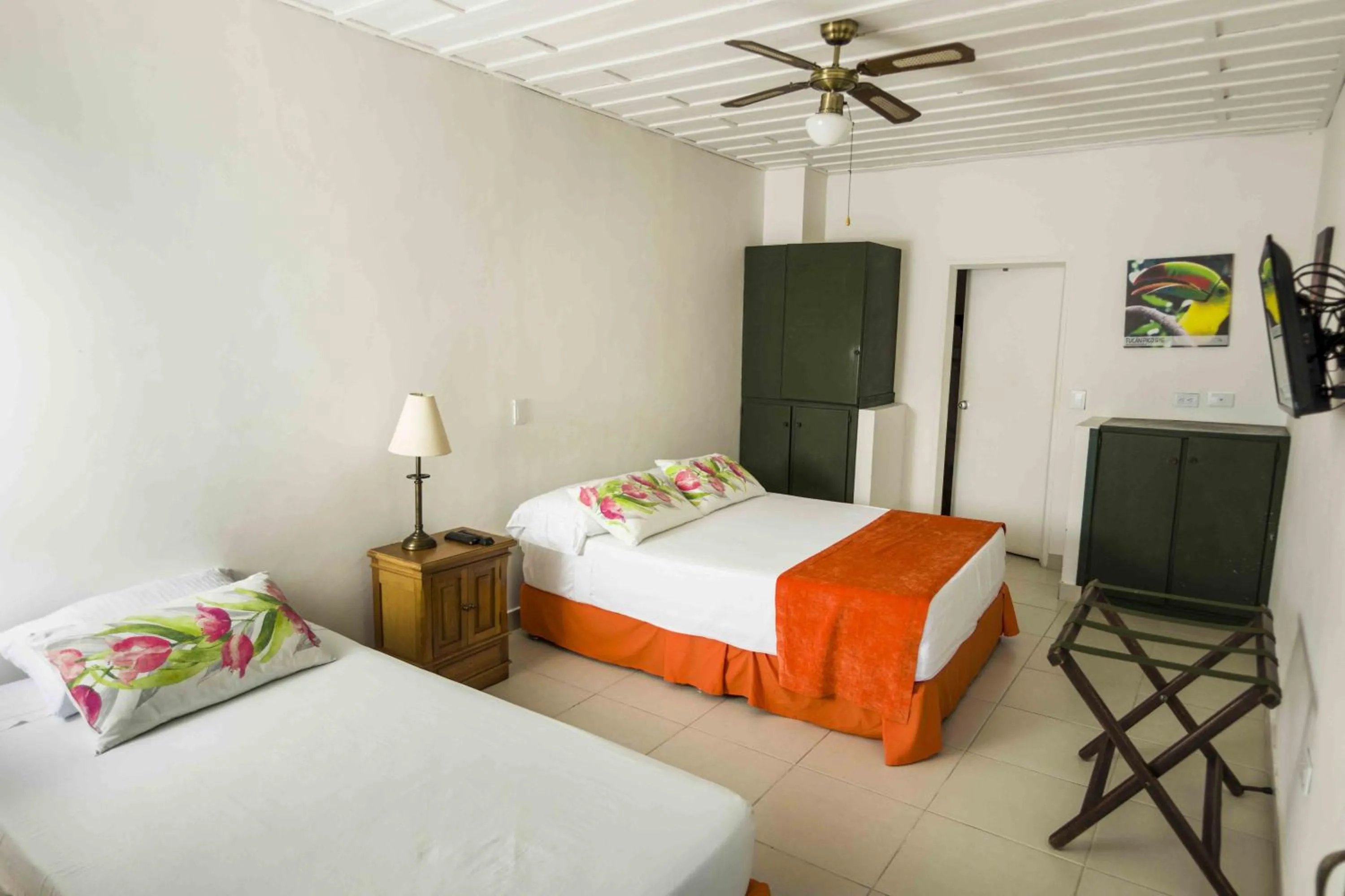 Bed in Hotel campestre La Floresta