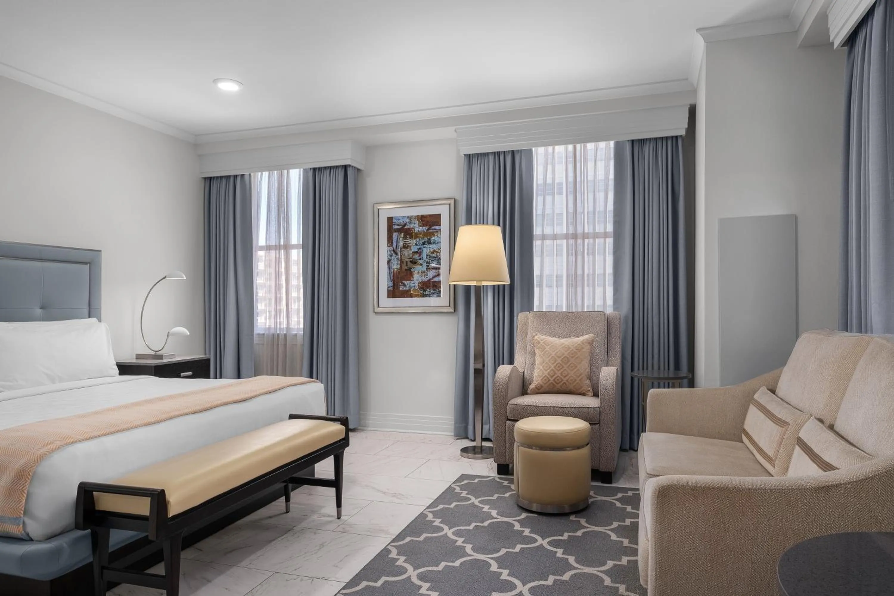 Bed in The Jung Hotel and Residences