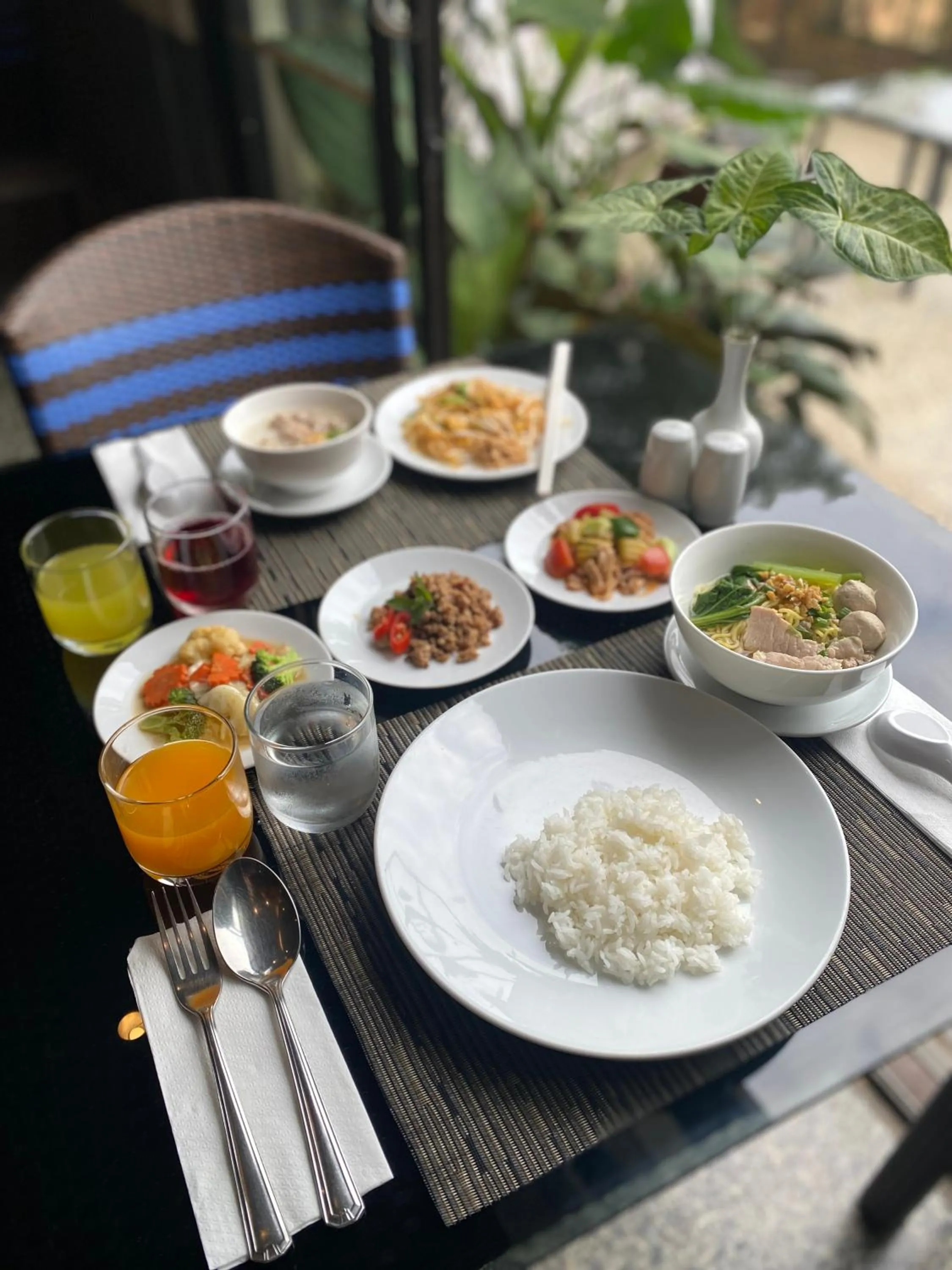 Breakfast in Loei Palace Hotel