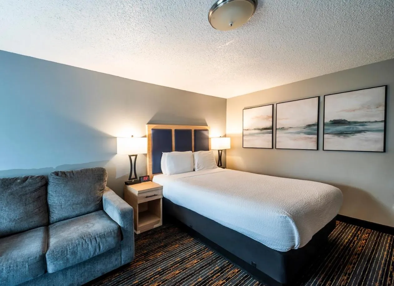 Bed in Courtesy Inn Downtown Eugene