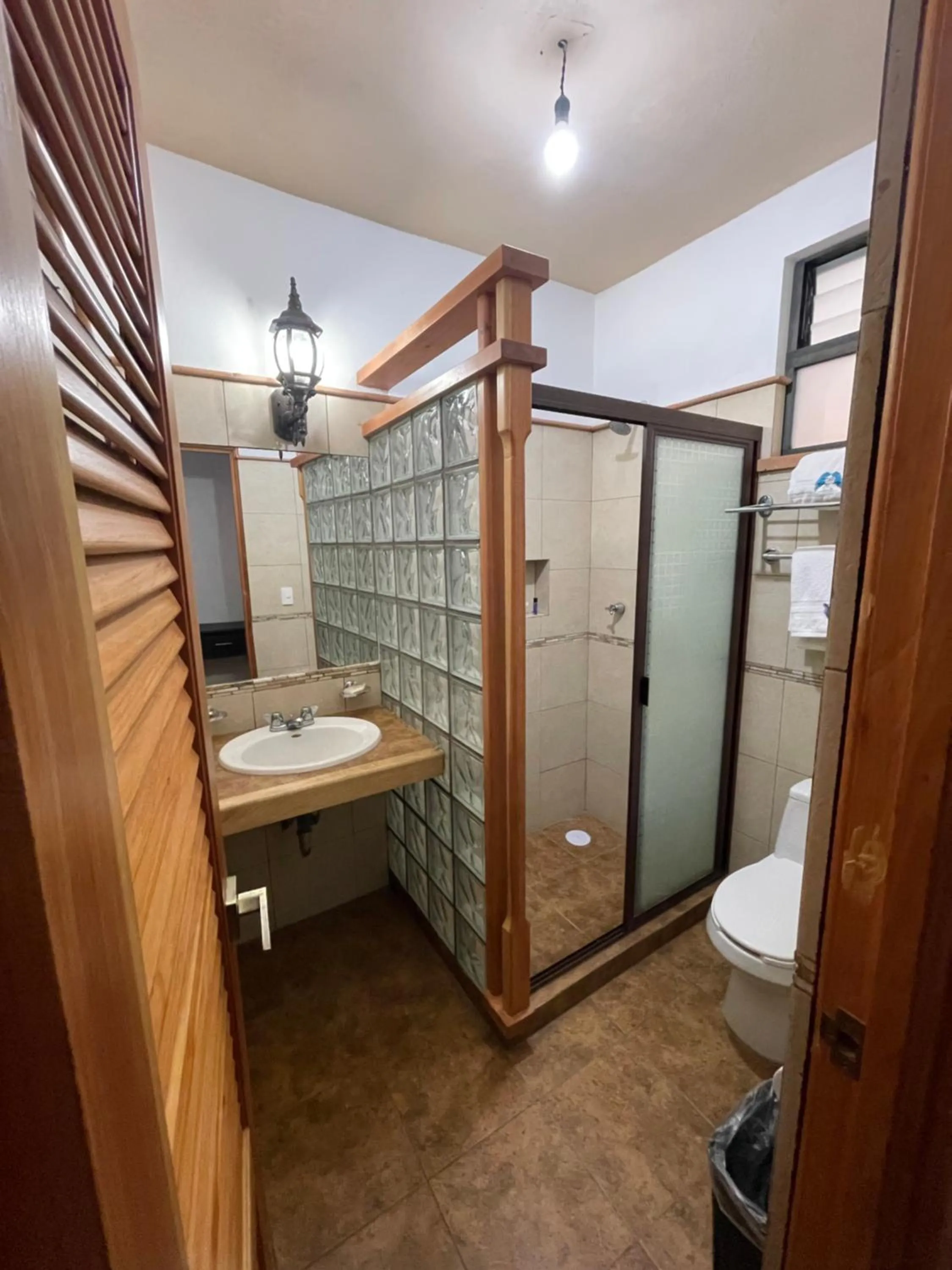 Bathroom in Hotel & Balneario Los Angeles