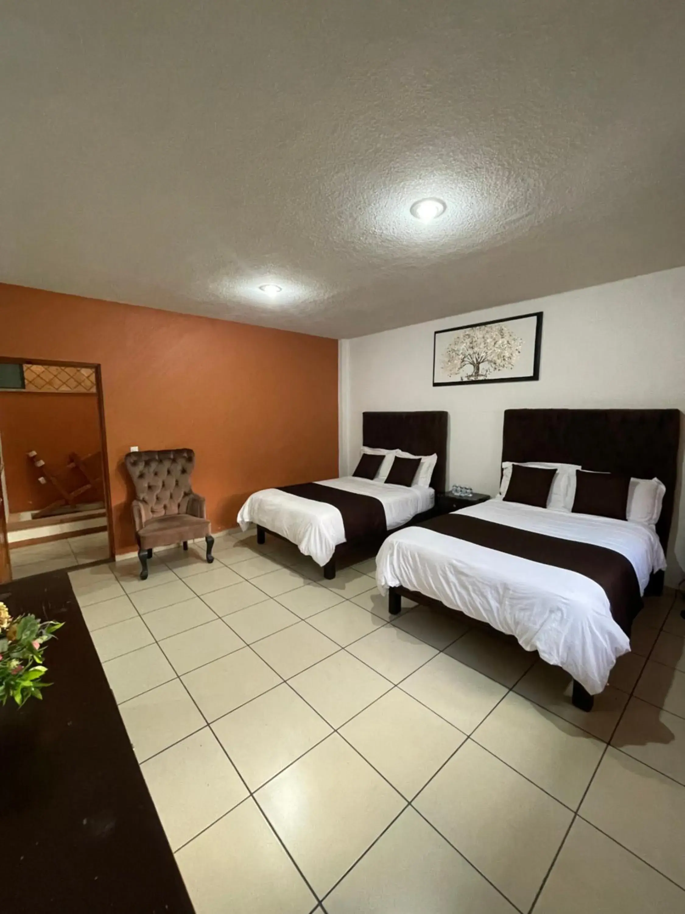 Standard Quadruple Room - single occupancy in Hotel & Balneario Los Angeles Standard Quadruple Room - single occupancy in Hotel & Balneario Los Angeles