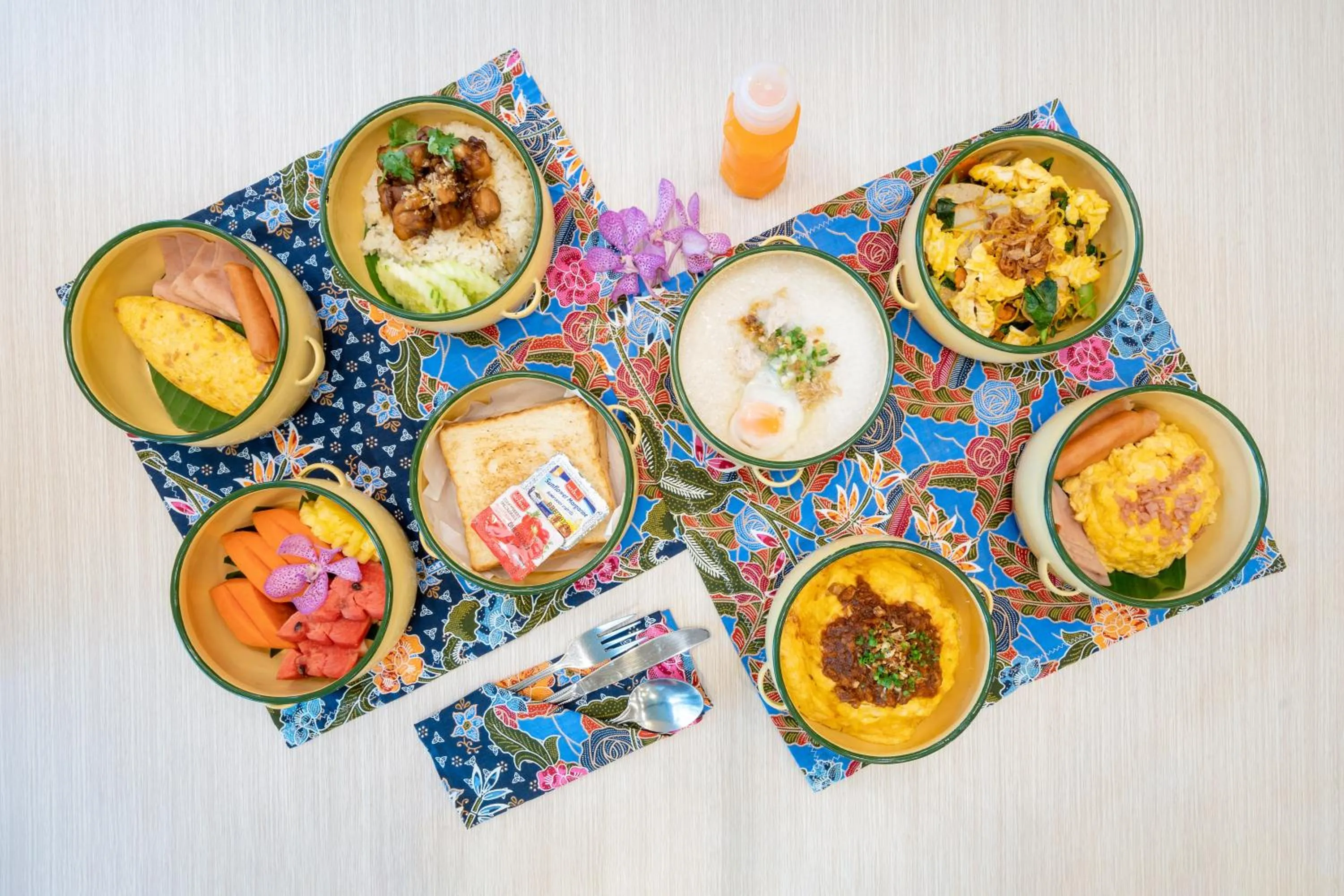 Breakfast in Bhukitta Boutique Hotel Phuket Town