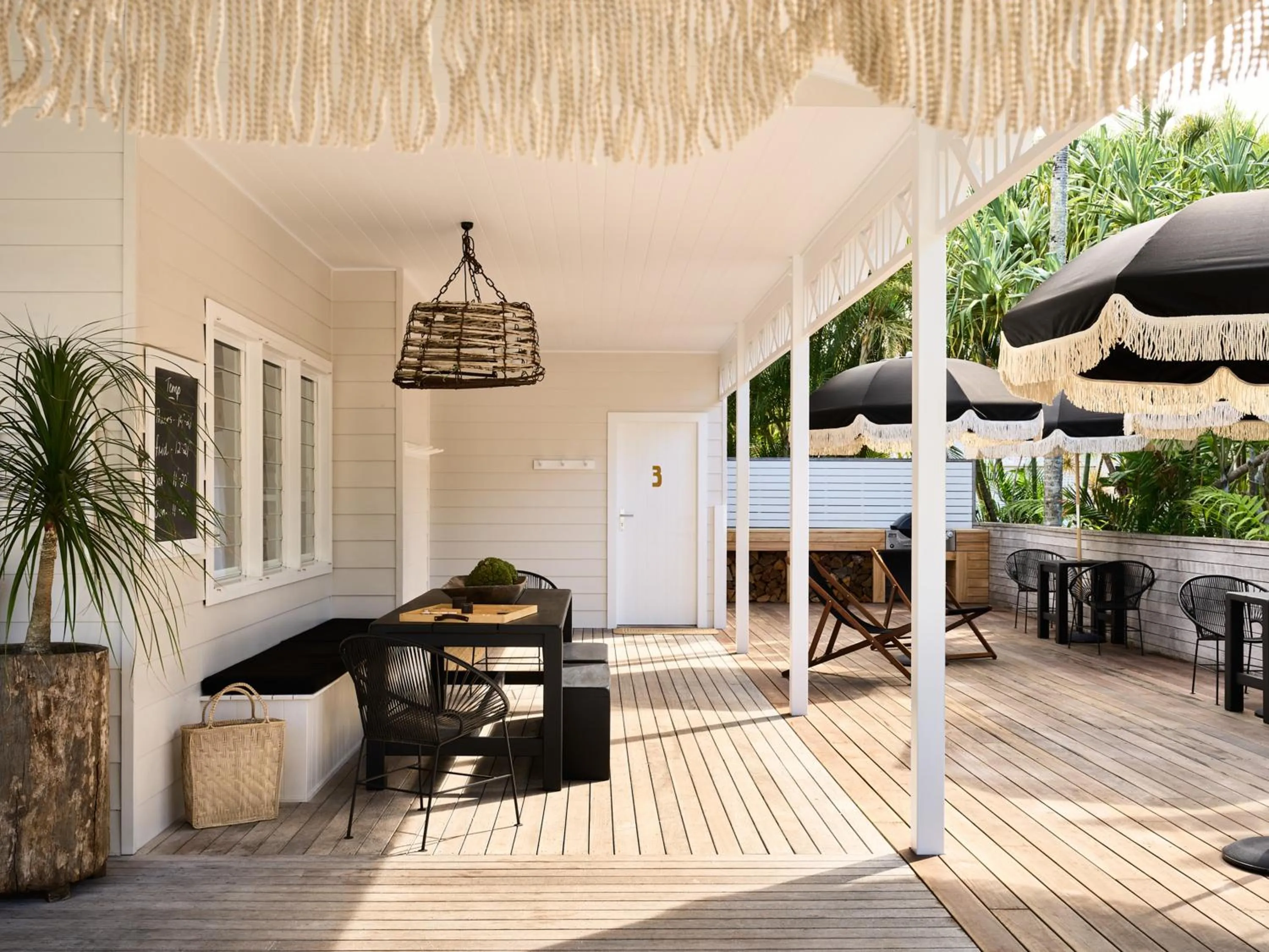 BBQ facilities in Atlantic Byron Bay