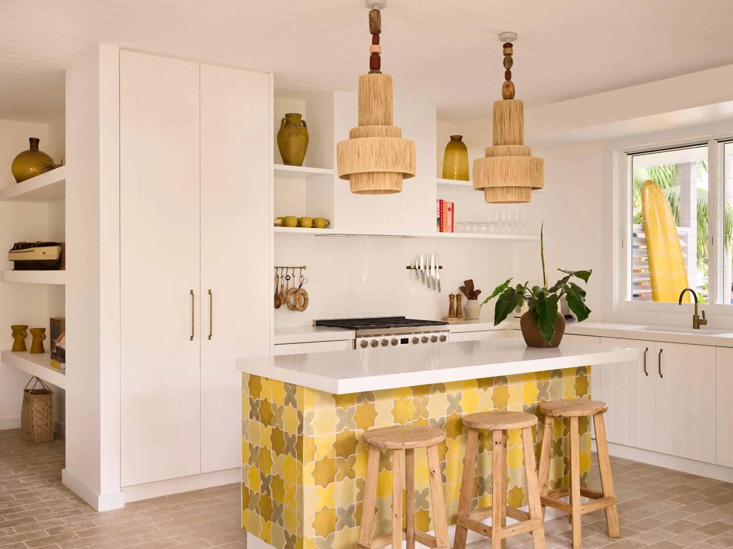 kitchen in Atlantic Byron Bay