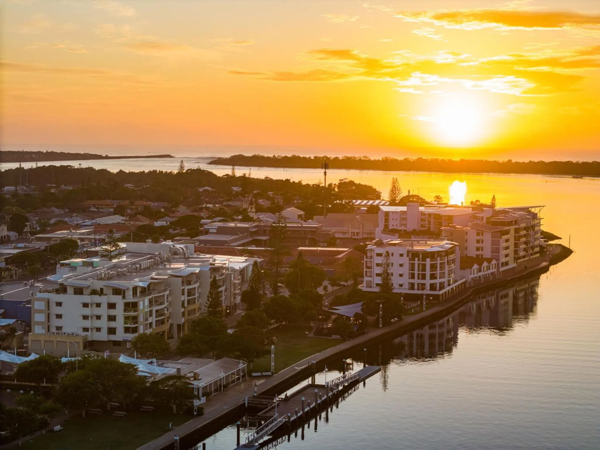 Property building in Riverside Holiday Apartments