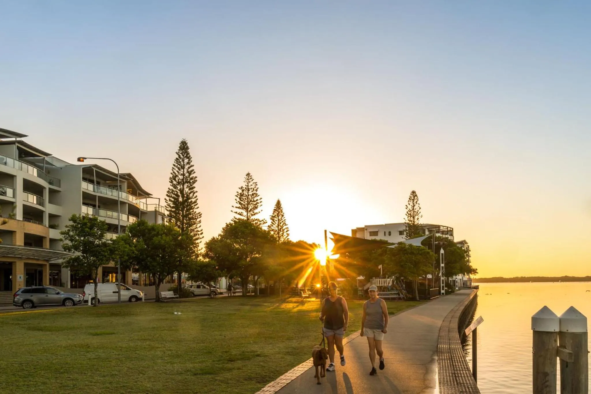 Property building in Riverside Holiday Apartments