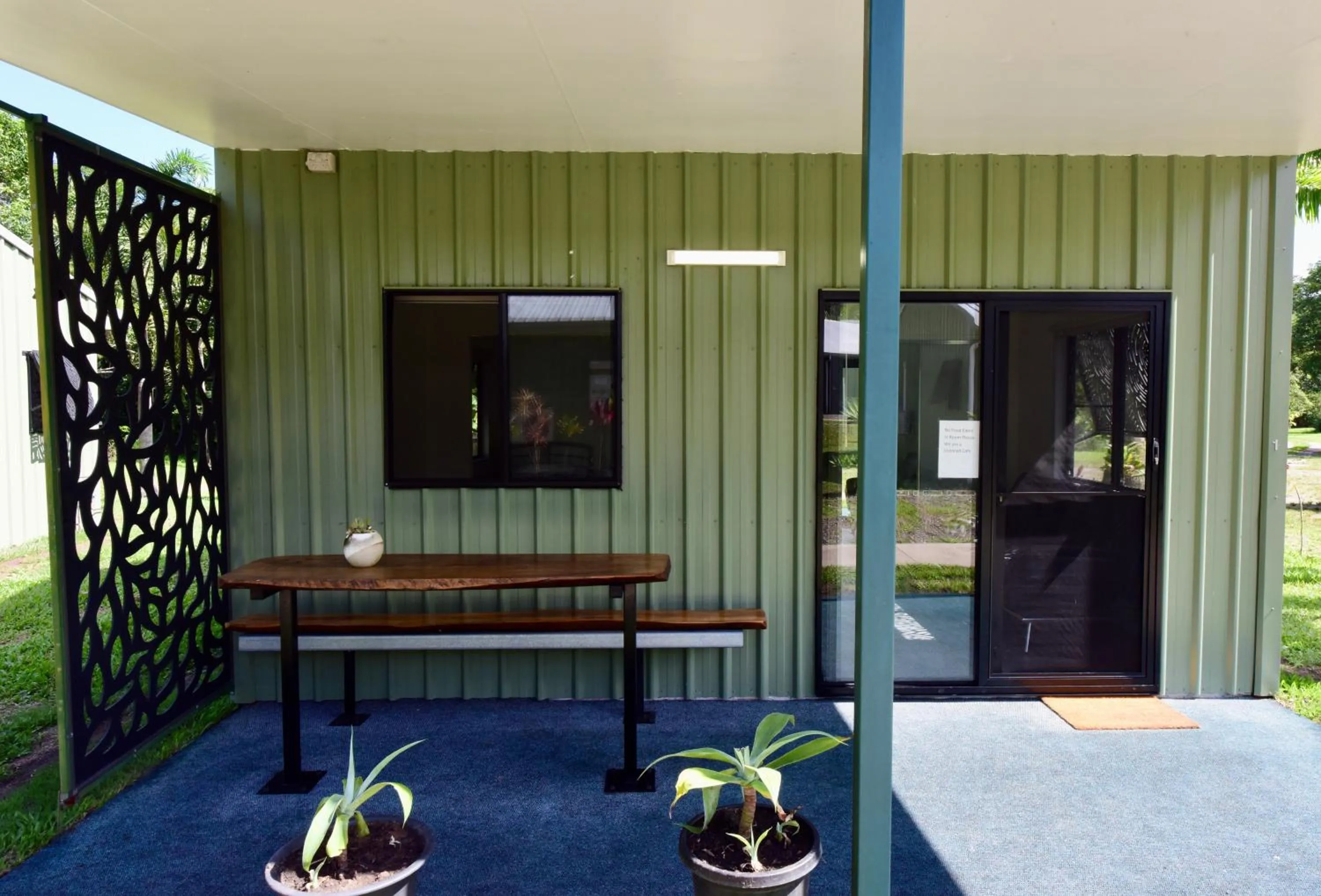 Patio in Daintree Peaks ECO Stays