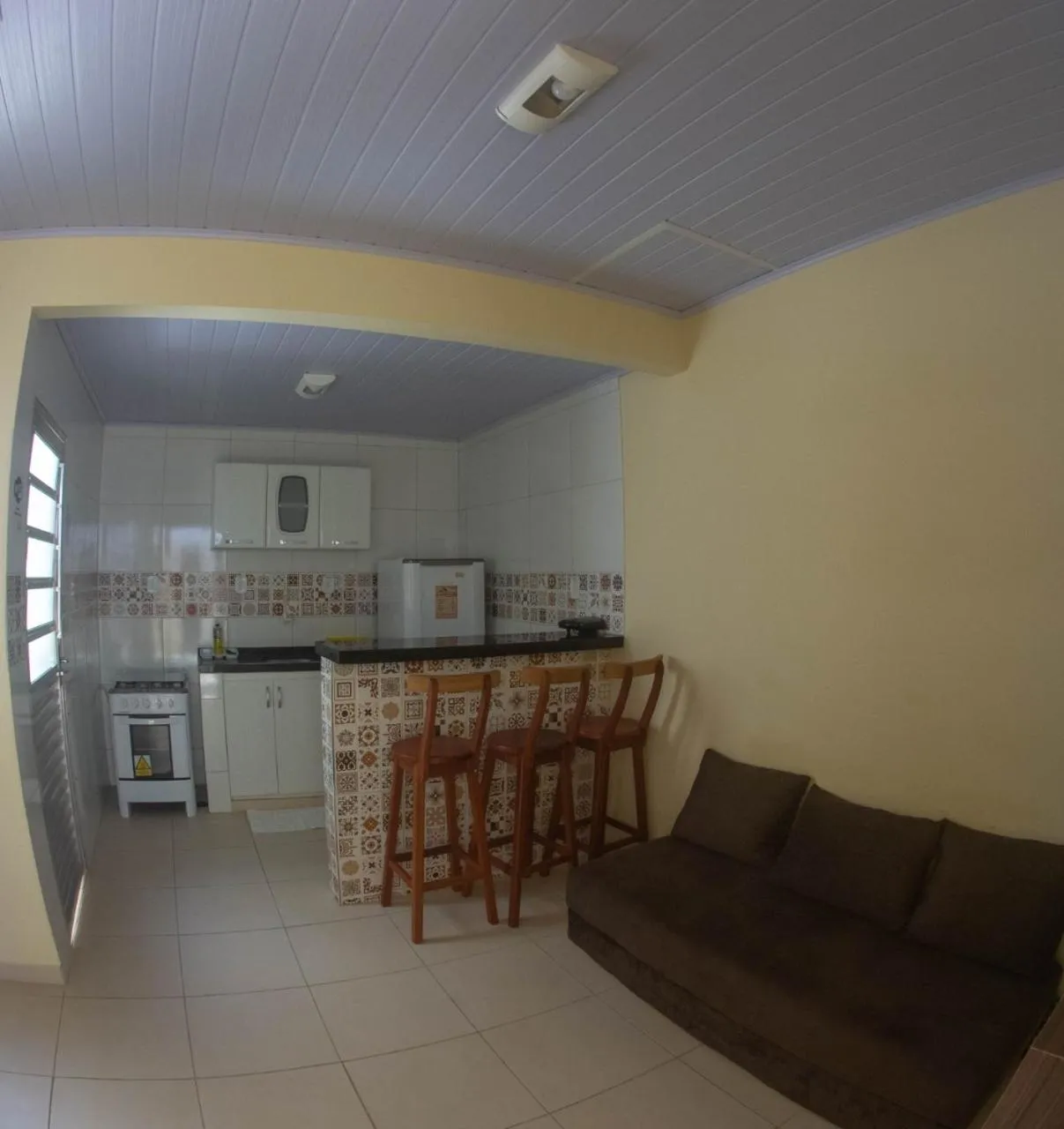 Living room in Pousada Chalés do Toque