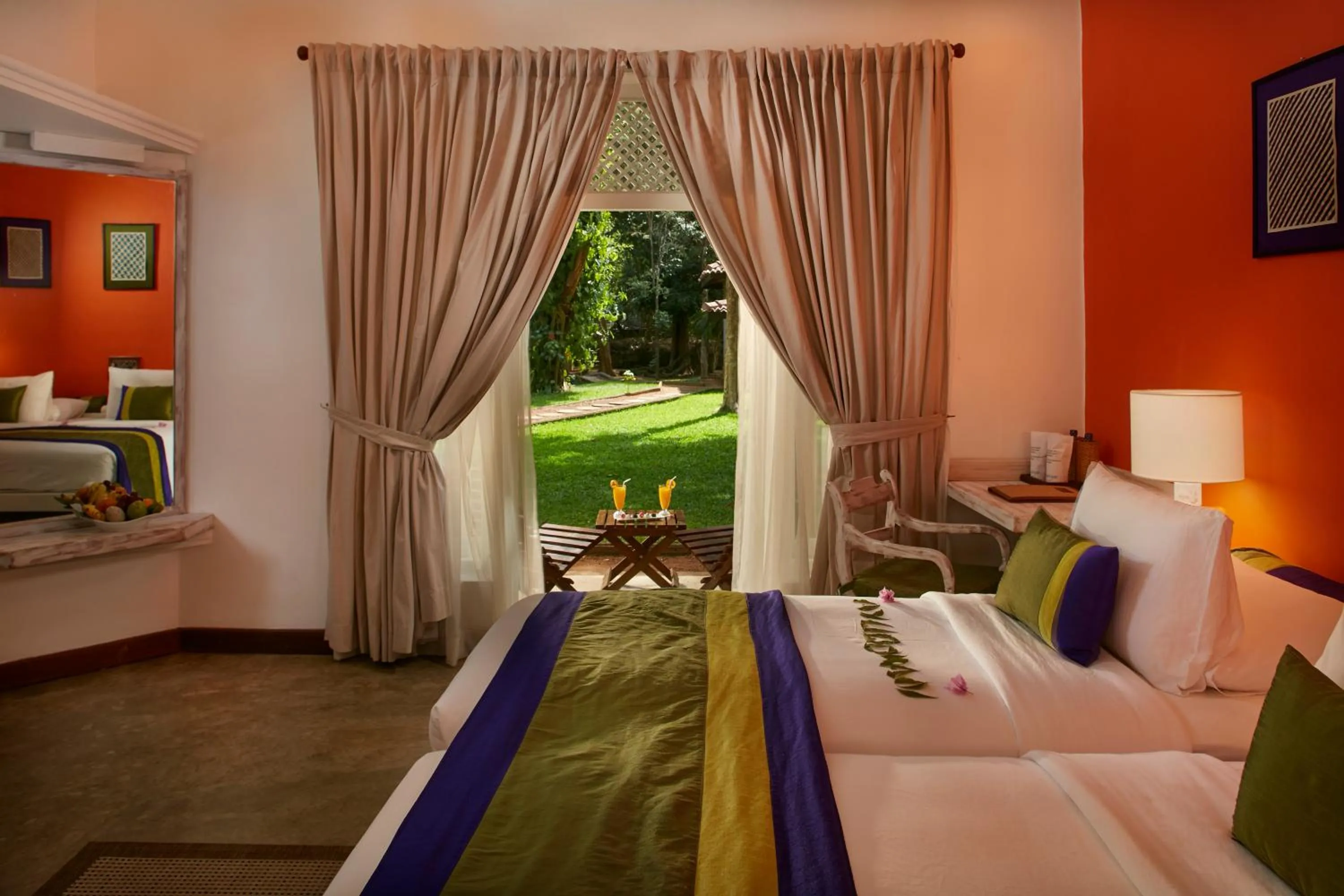 Bed in Hotel Sigiriya