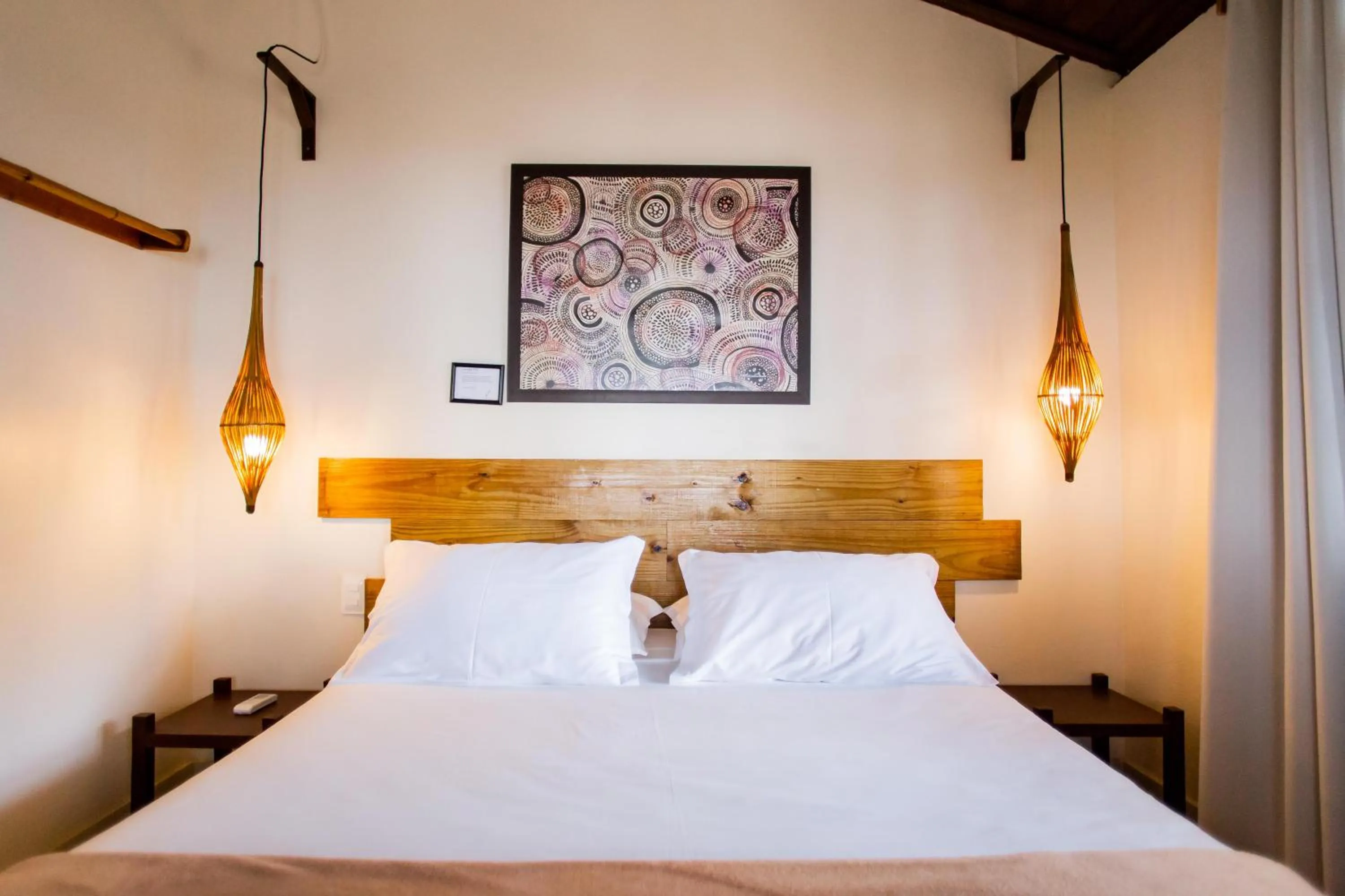 Bed in Rumah Pousada