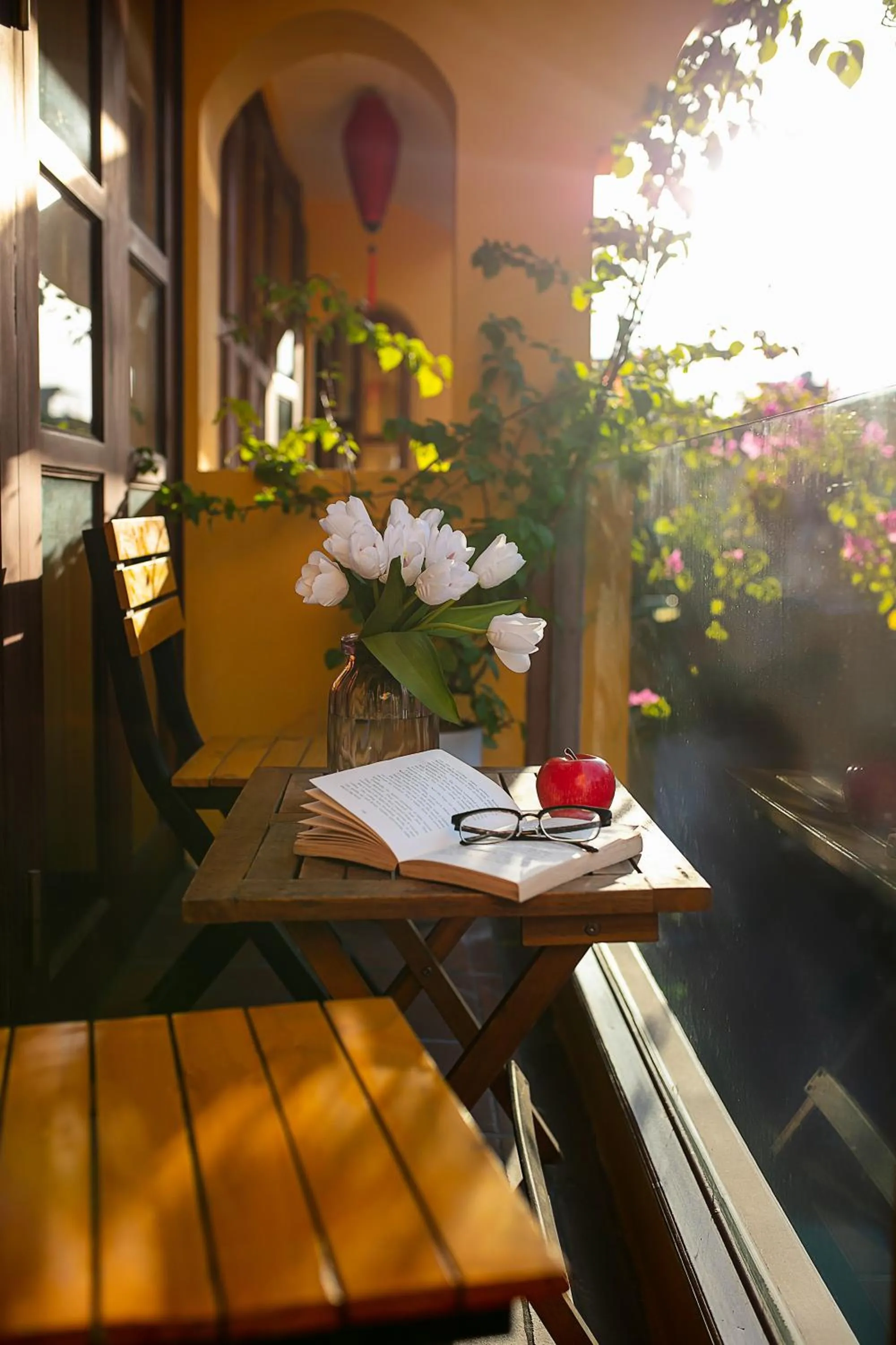 Balcony/Terrace in Hanoi Nostalgia Hotel & Spa