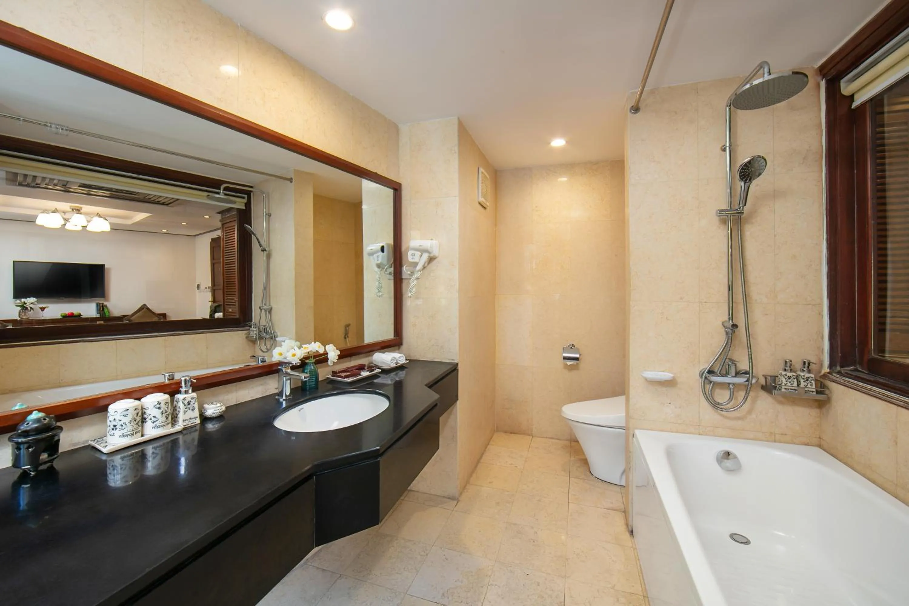 Bathroom in Hanoi Nostalgia Hotel & Spa