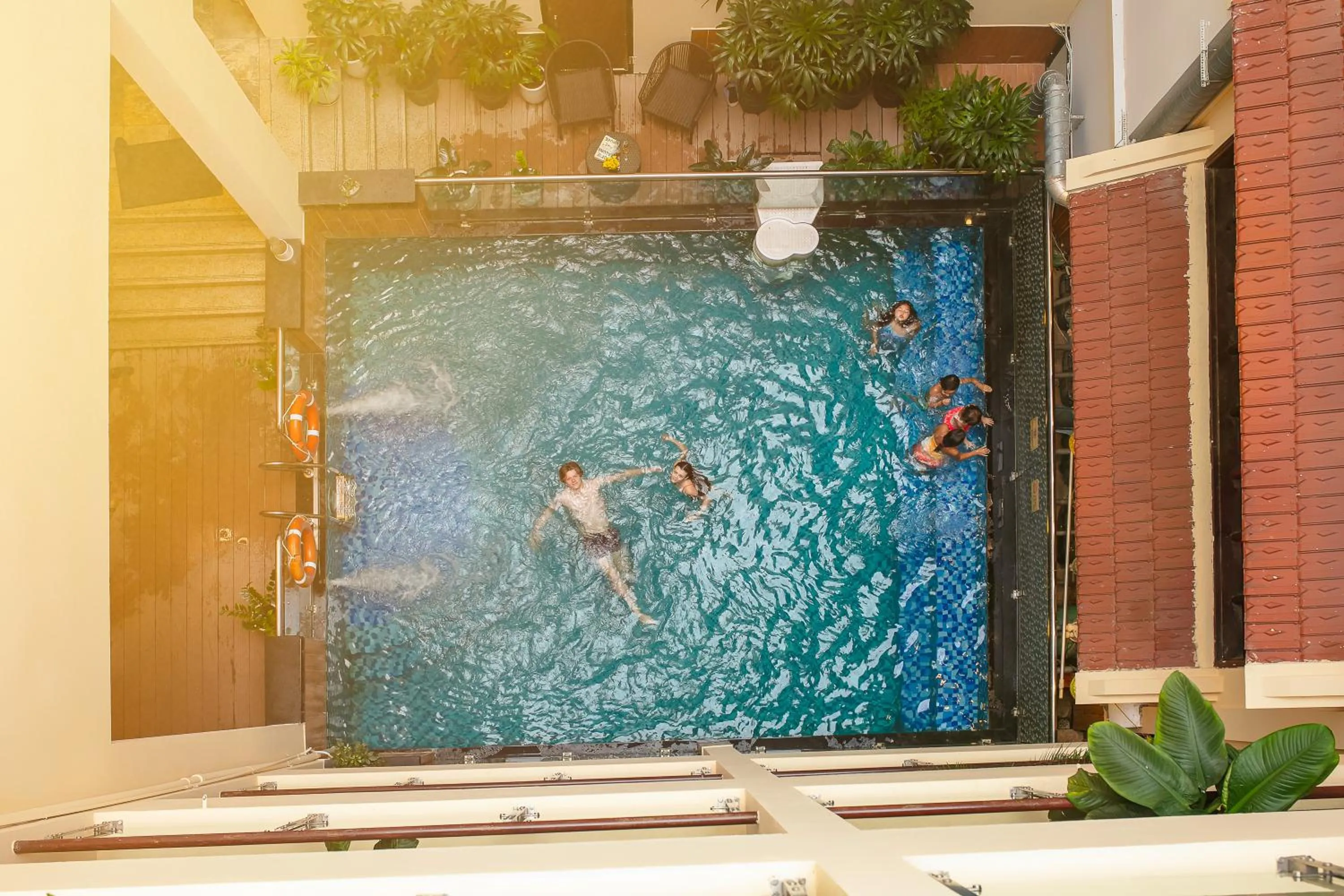 Swimming pool in Hanoi Nostalgia Hotel & Spa