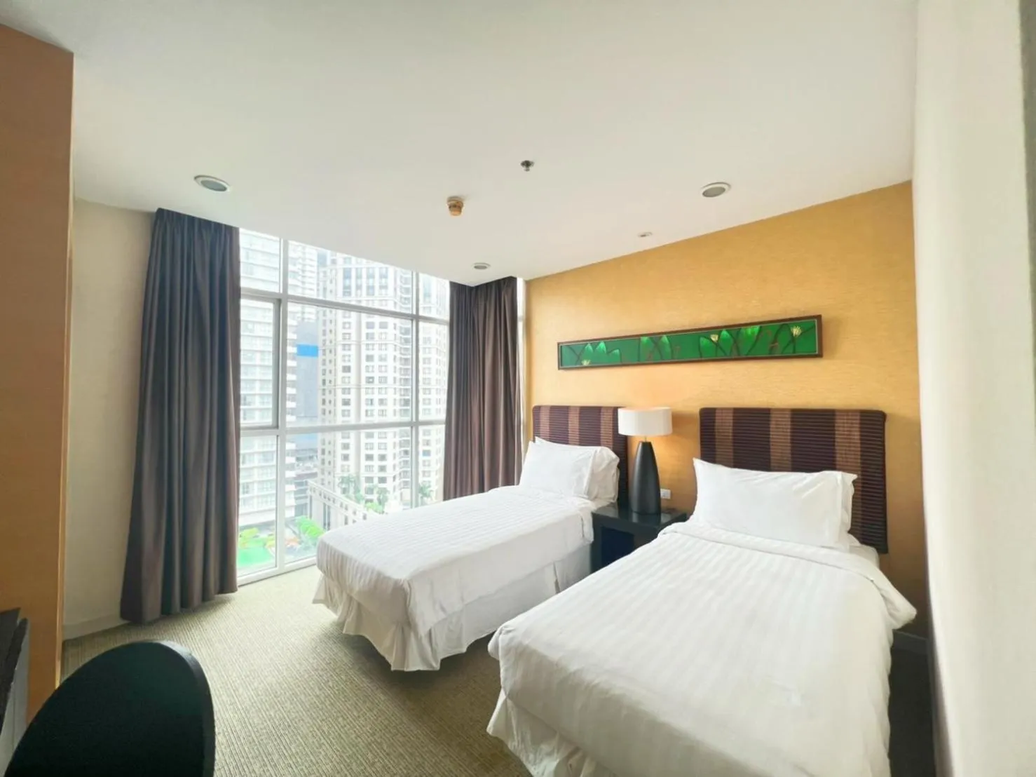 Bed in Urbana Sathorn Hotel, Bangkok