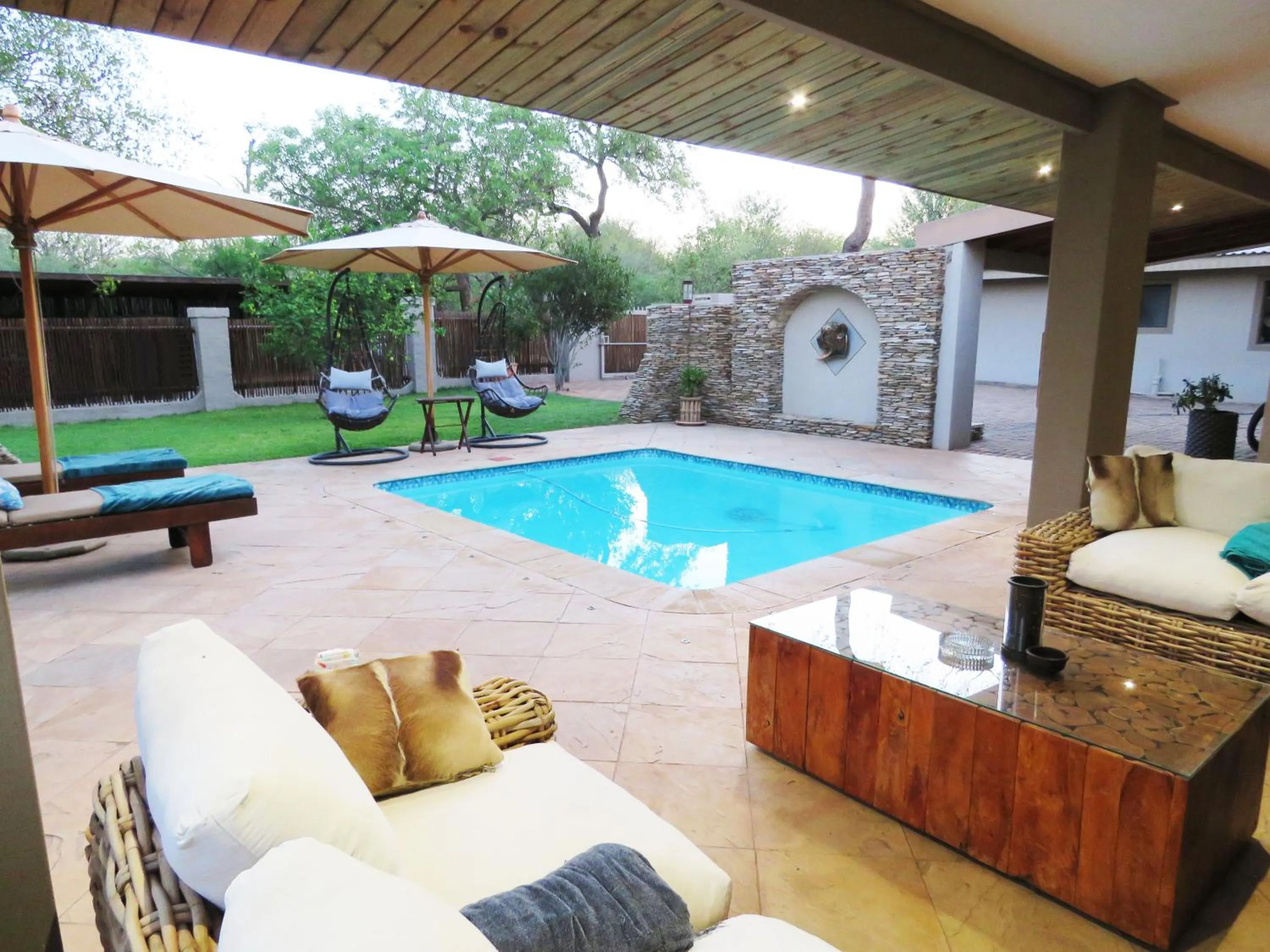 Swimming pool in Wild Dog Guest Lodge