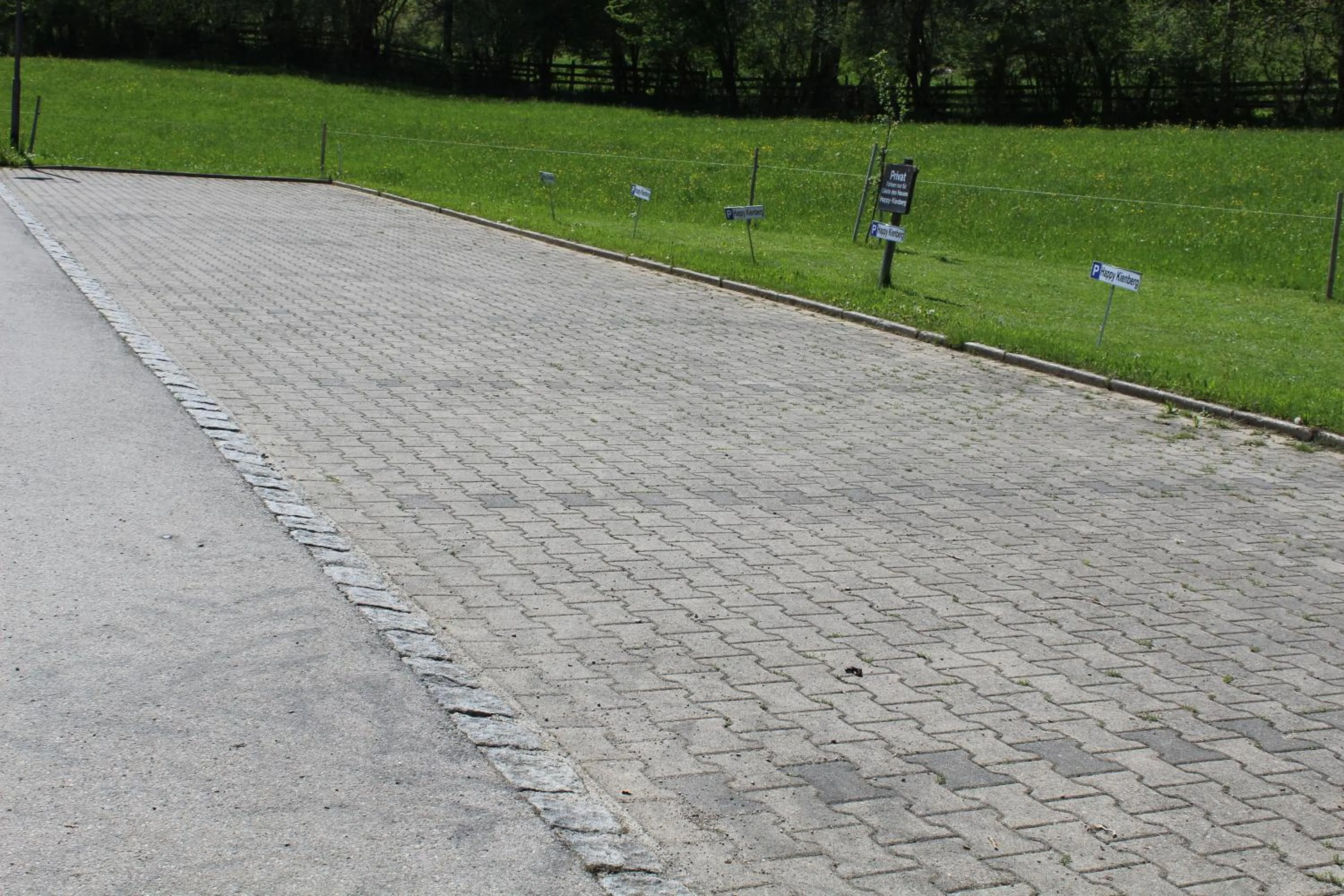 Parking in Appartement-Hotel Happy Kienberg