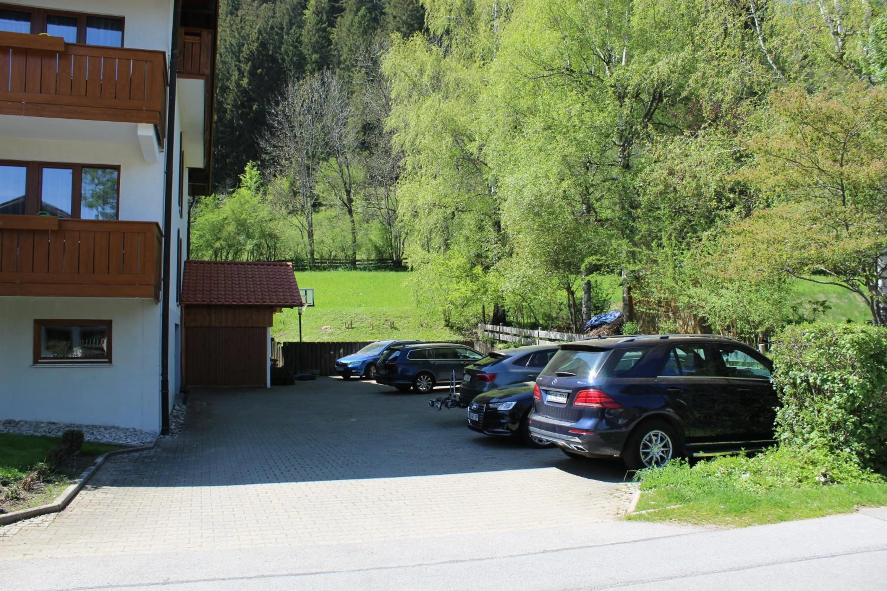 Property building in Appartement-Hotel Happy Kienberg