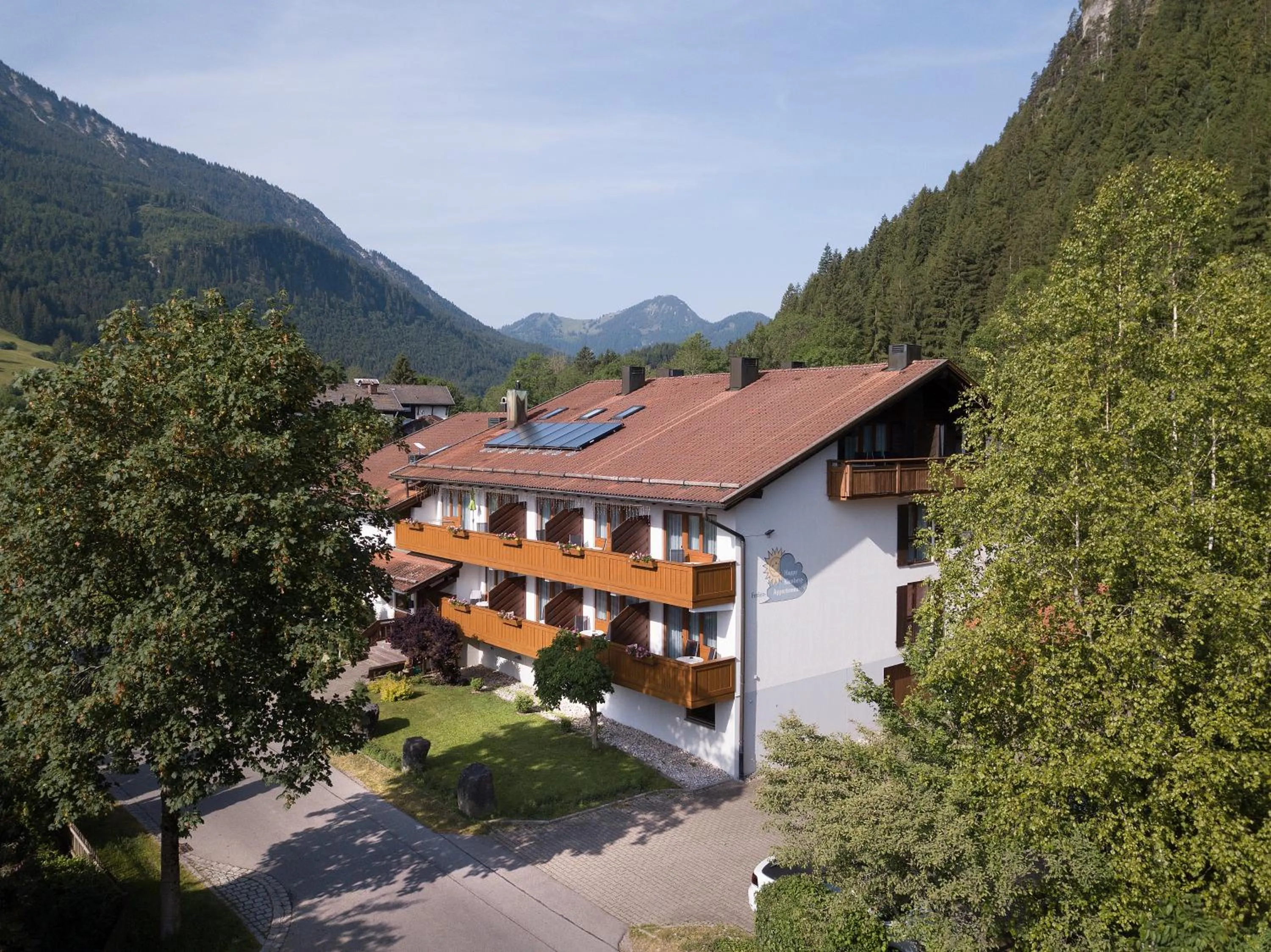 Property building in Appartement-Hotel Happy Kienberg