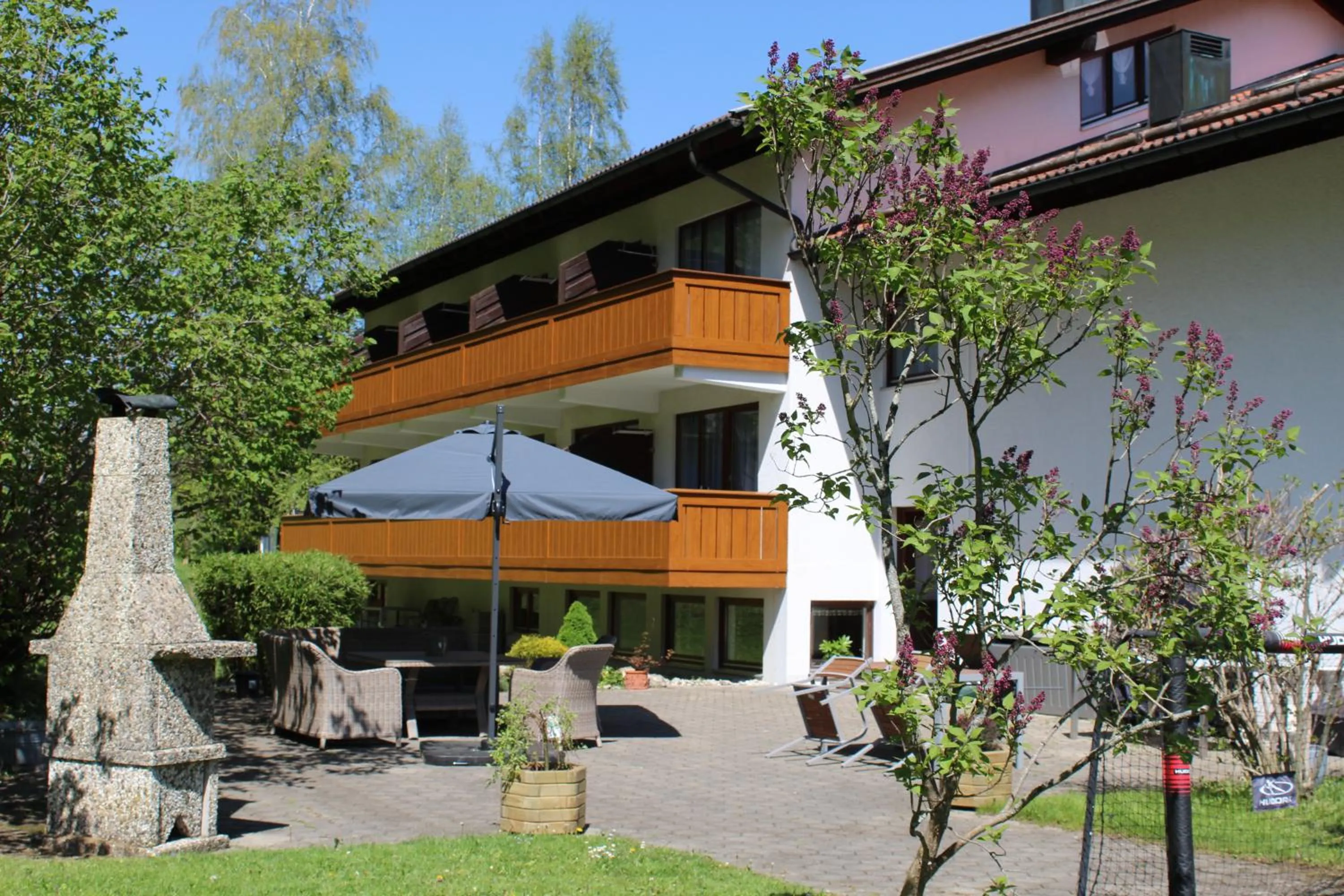 Property building in Appartement-Hotel Happy Kienberg