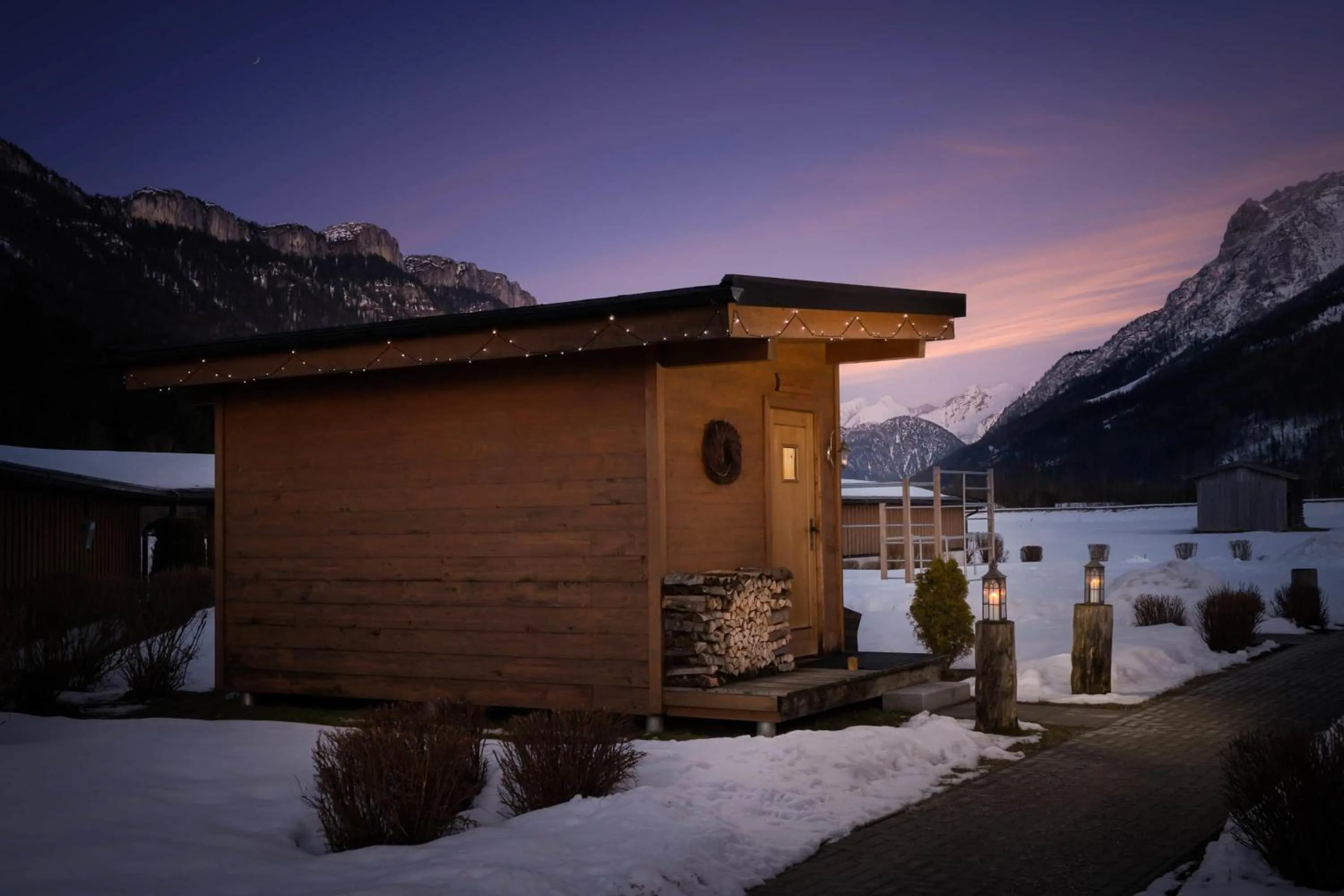 Spa and wellness centre/facilities in elaya hotel steinplatte, Trademark by Wyndham