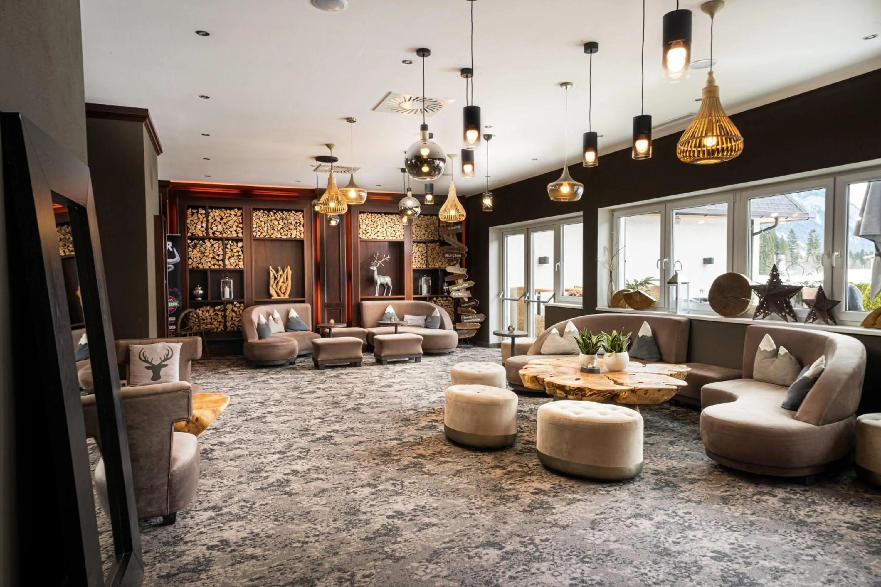 Lobby or reception in elaya hotel steinplatte, Trademark by Wyndham